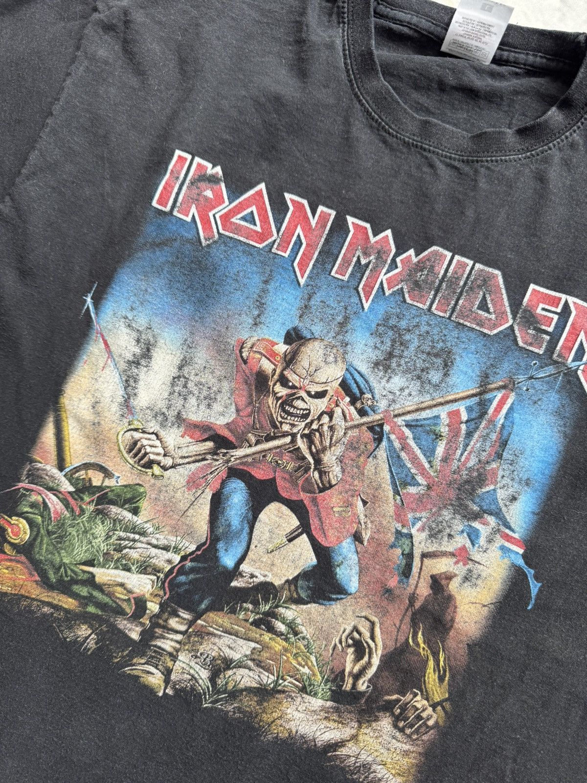 Iron Maiden × Vintage Iron Maiden centre logo tee Size US L / EU 52-54 / 3 - 3 Thumbnail