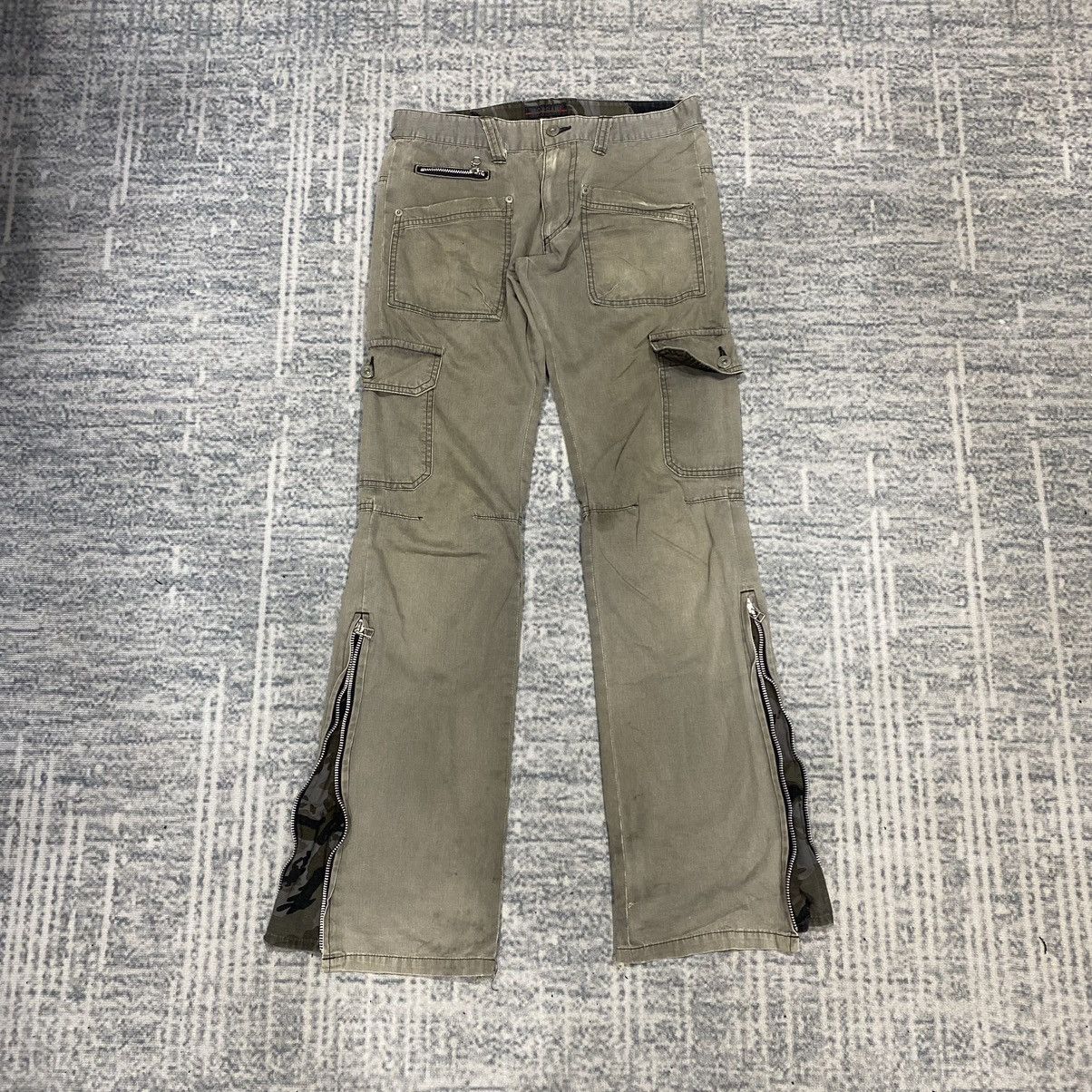 Hysteric Glamour Flaree☠️ Japan Military Distress Utility Pants Punk Size US 30 / EU 46 - 2 Thumbnail