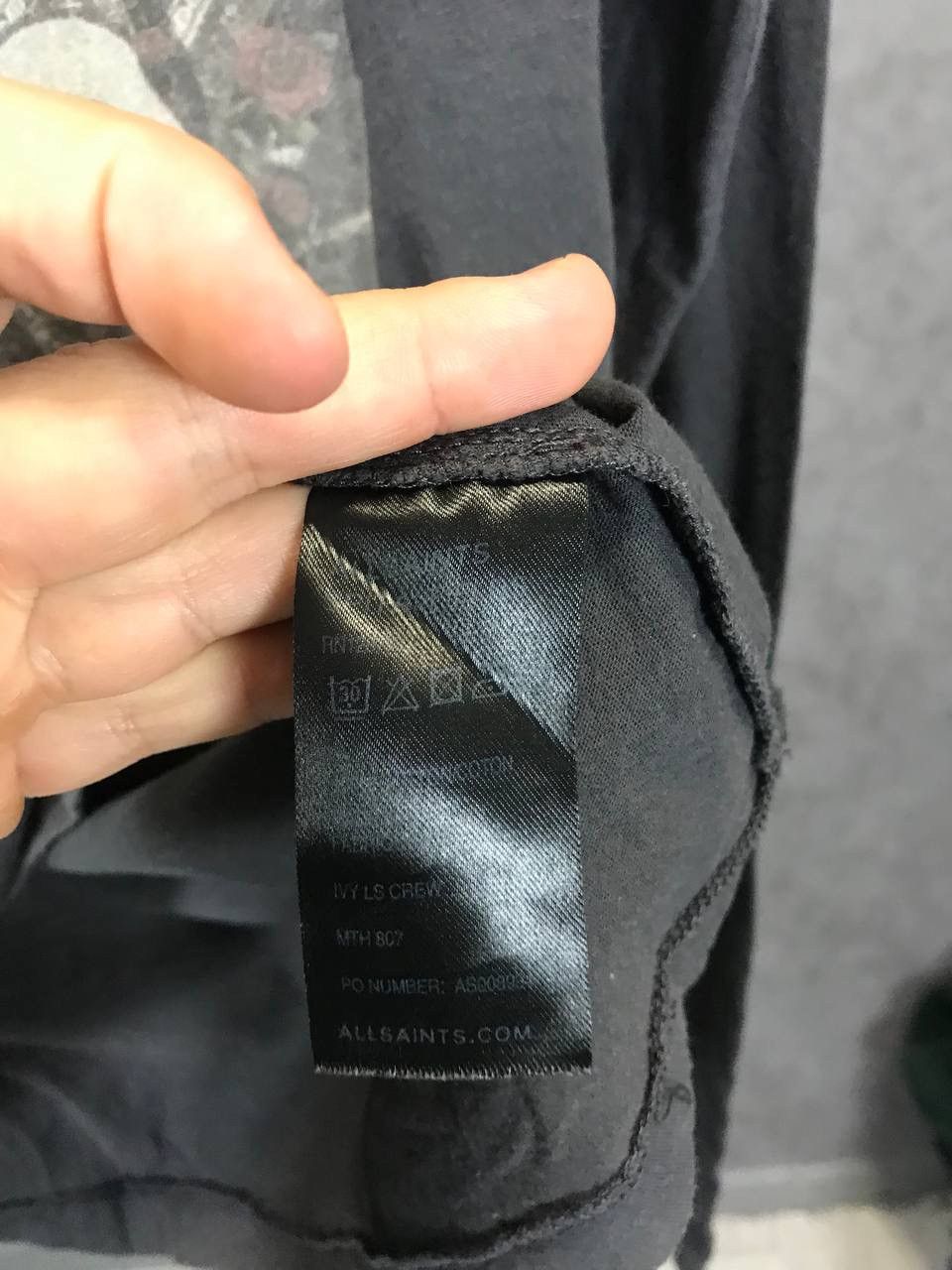 Allsaints Allsaints art vintage longsleeve Size US S / EU 44-46 / 1 - 6 Thumbnail