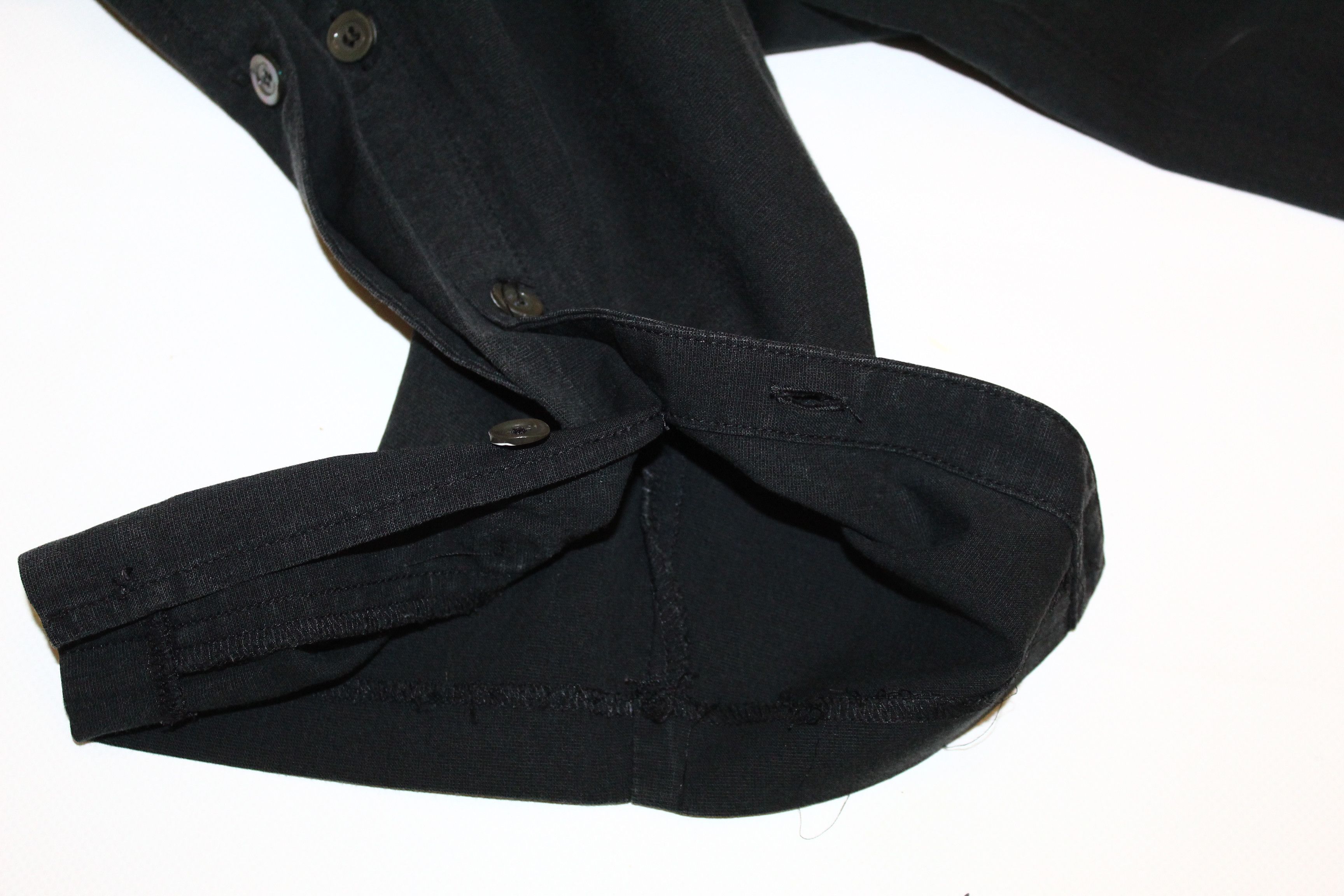 Alexander McQueen Alexander McQueen Wool Cotton Wide Leg Cropped Pants Size 32" / US 10 / IT 46 - 10 Thumbnail