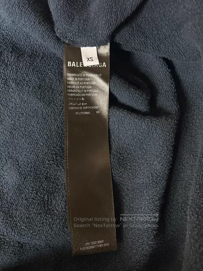 Balenciaga Balenciaga Embroidery logo zip-up hoodie Size US XS / EU 42 / 0 - 4 Thumbnail