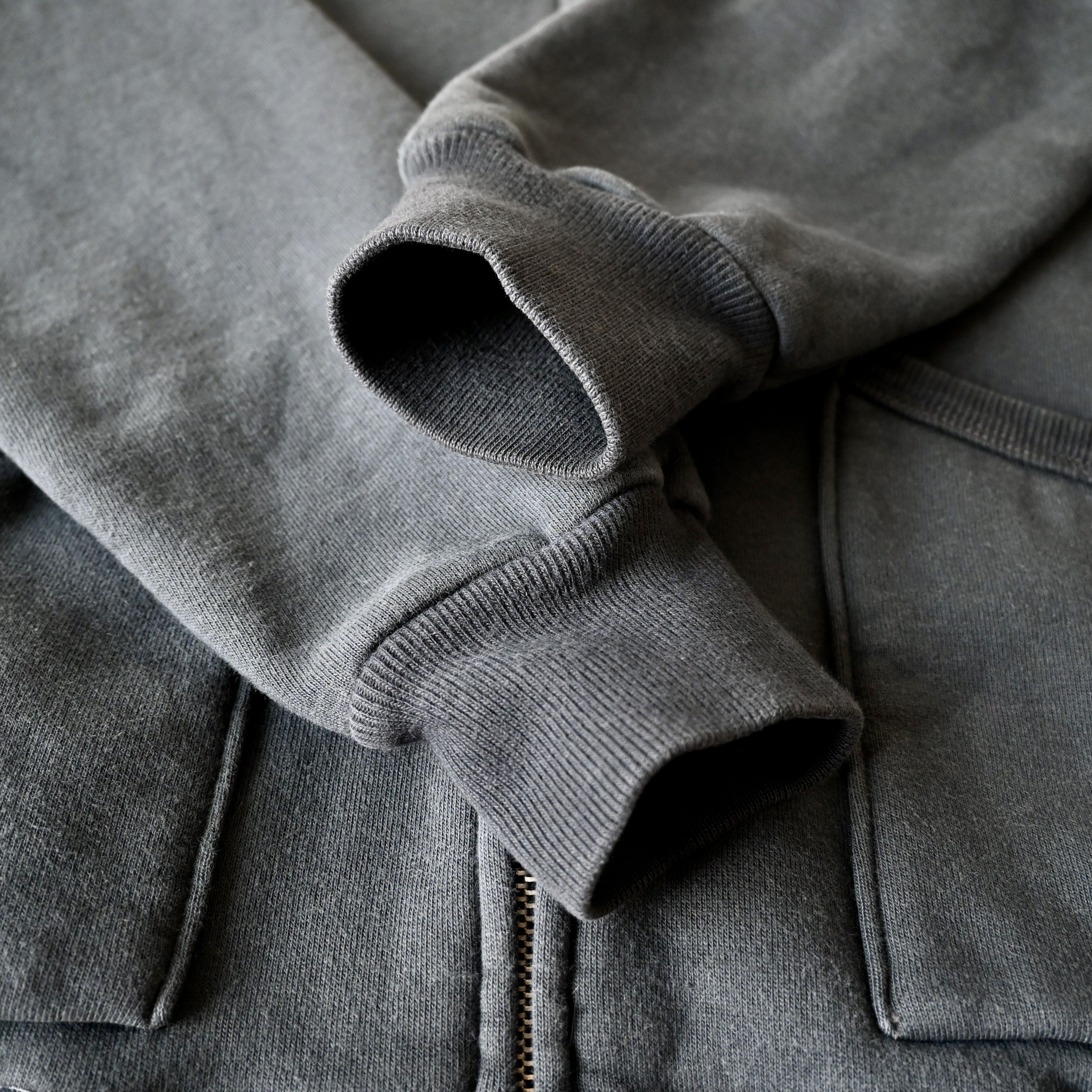 The Flat Head THE FLAT HEAD loopwheeled zip up sweatshirt, snow patterned Size US L / EU 52-54 / 3 - 13 Thumbnail