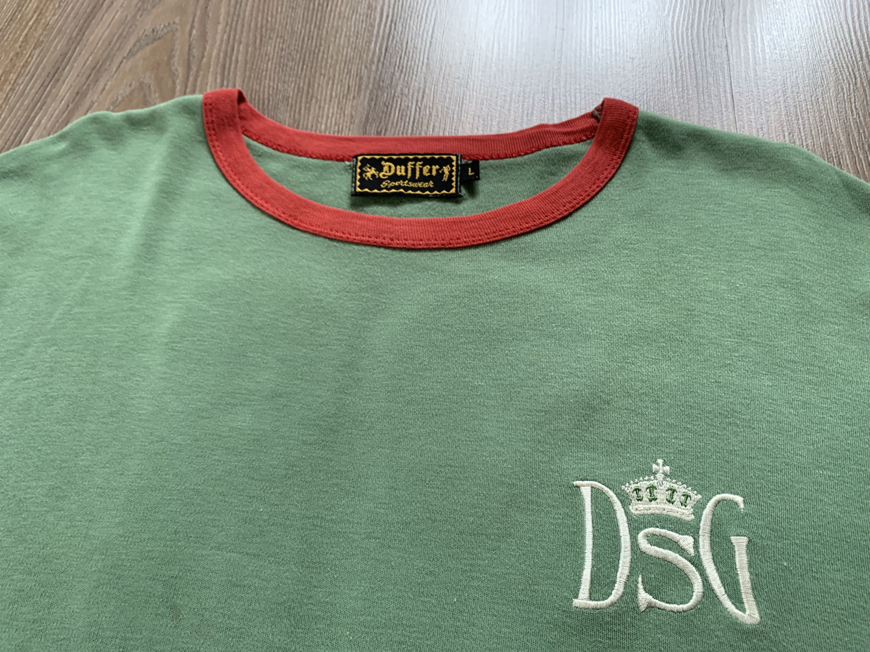 The Duffer of St.George × Vintage Vintage Duffer Sportswear Long Sleeve T Shirt Size US L / EU 52-54 / 3 - 5 Thumbnail