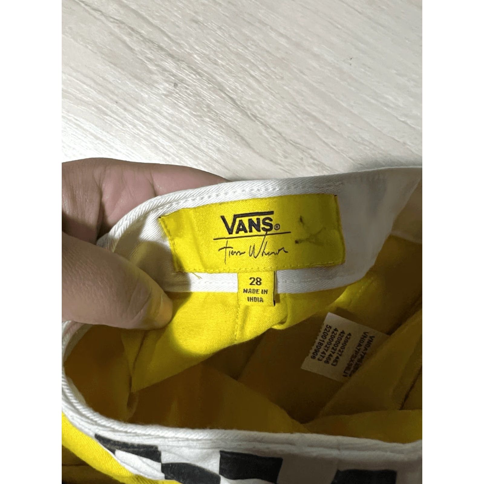 Vans VANS TIERRA WHACK PLEATED SKIRT Womens Size 28 Yellow Skirt Short Pleated Size 28" / US 6 / IT 42 - 3 Thumbnail