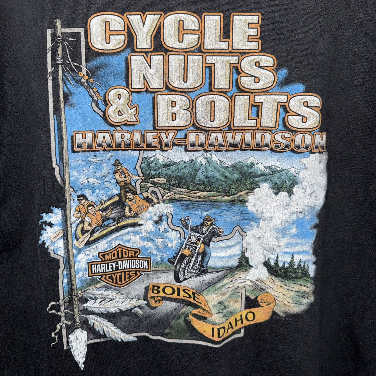 Harley Davidson VTG Y2K HARLEY DAVIDSON FADED TEE Size US L / EU 52-54 / 3 - 6 Thumbnail