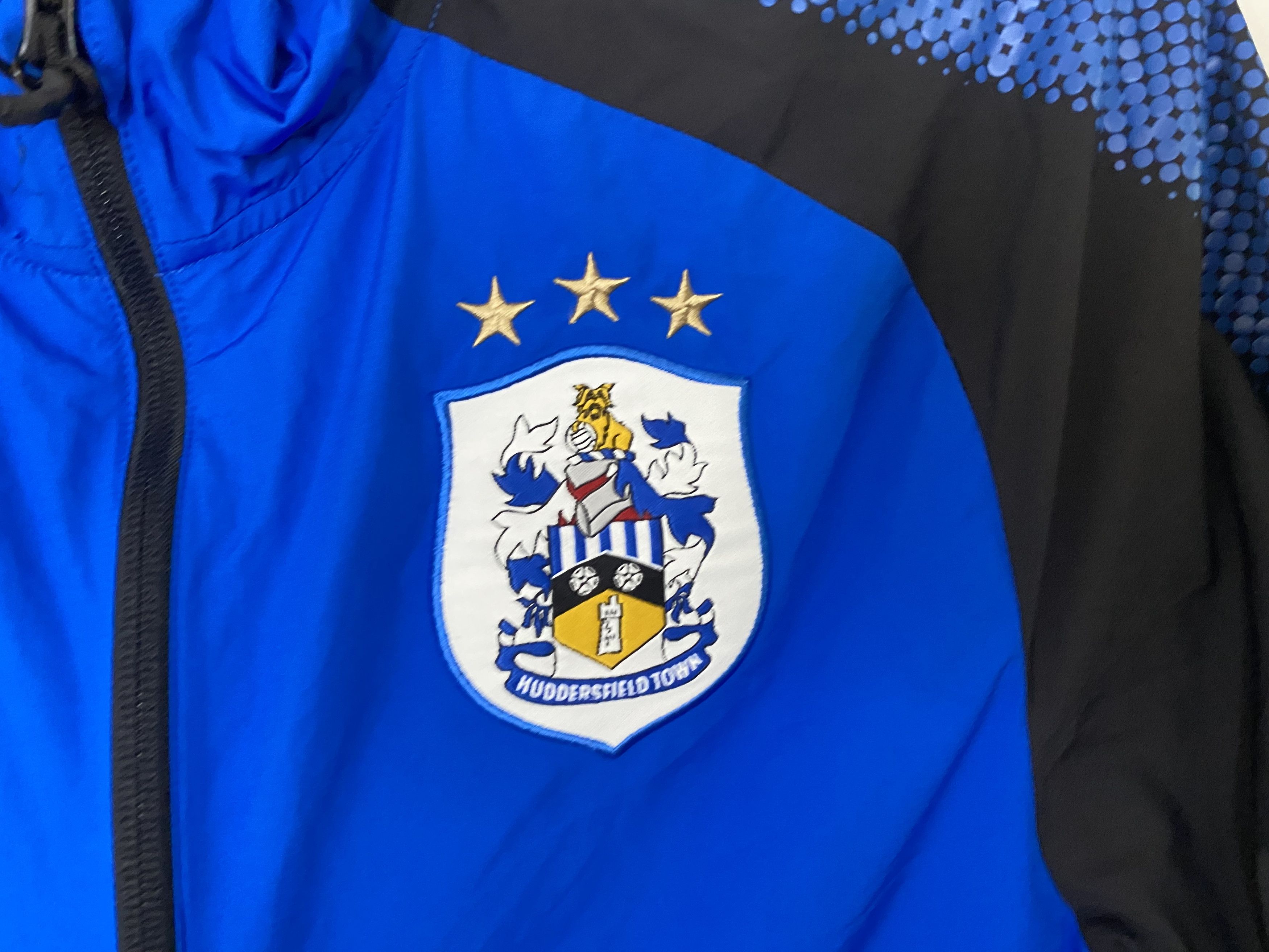 Puma HUDDERSFIELD TOWN 2018 TRAINING TRACK JACKET FOOTBALL SOCCER Size US S / EU 44-46 / 1 - 5 Thumbnail
