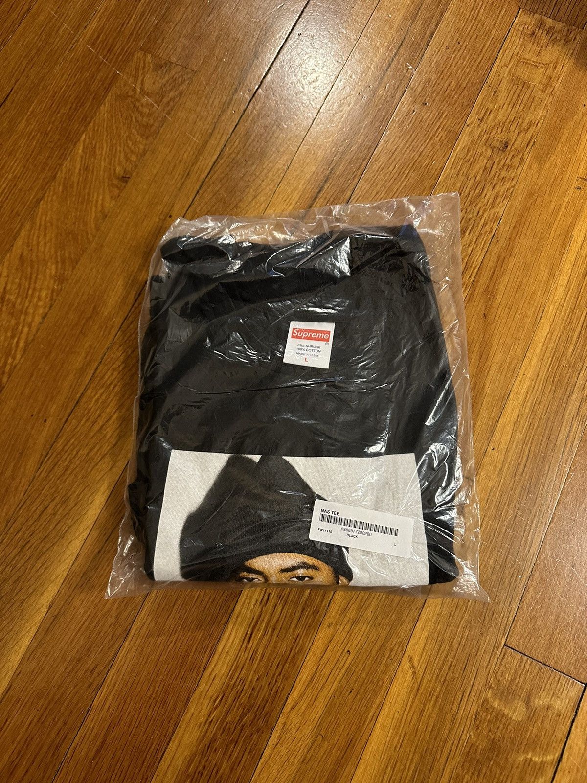 Supreme Supreme Nas Tee black sz L Size US L / EU 52-54 / 3 - 2 Thumbnail