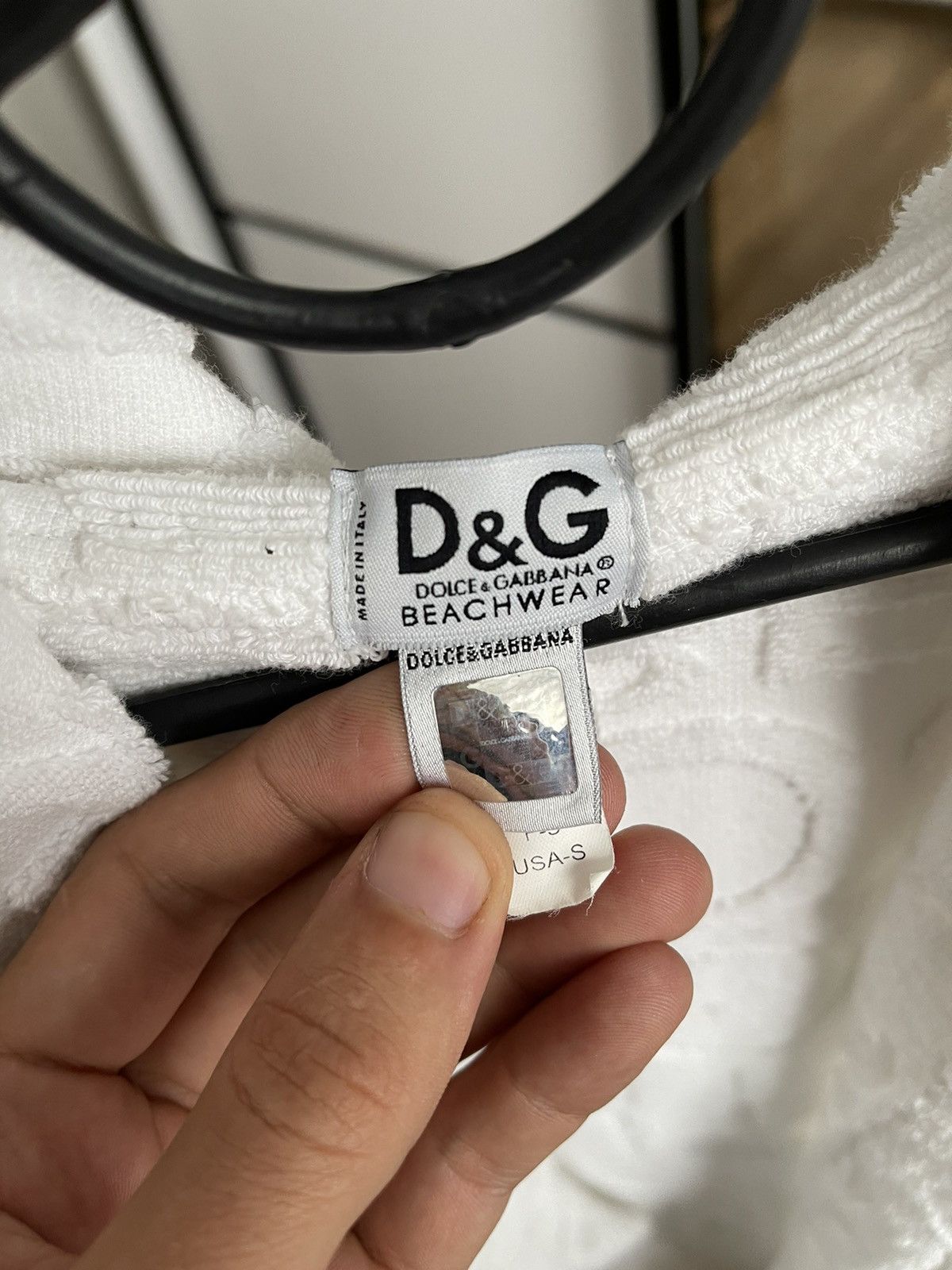 Dolce & Gabbana Dolce & Gabbana Bath Robe Hooded Jacket Multilogo D&G Size US M / EU 48-50 / 2 - 10 Thumbnail