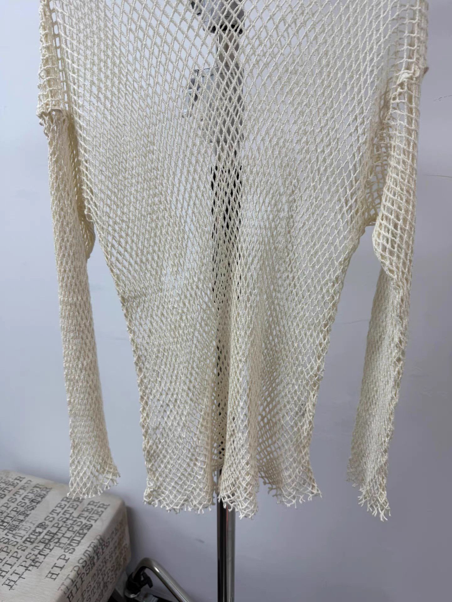 Other Dries van noten Sheer Mesh Ivory Base Layer K20 Size US S / EU 44-46 / 1 - 3 Thumbnail