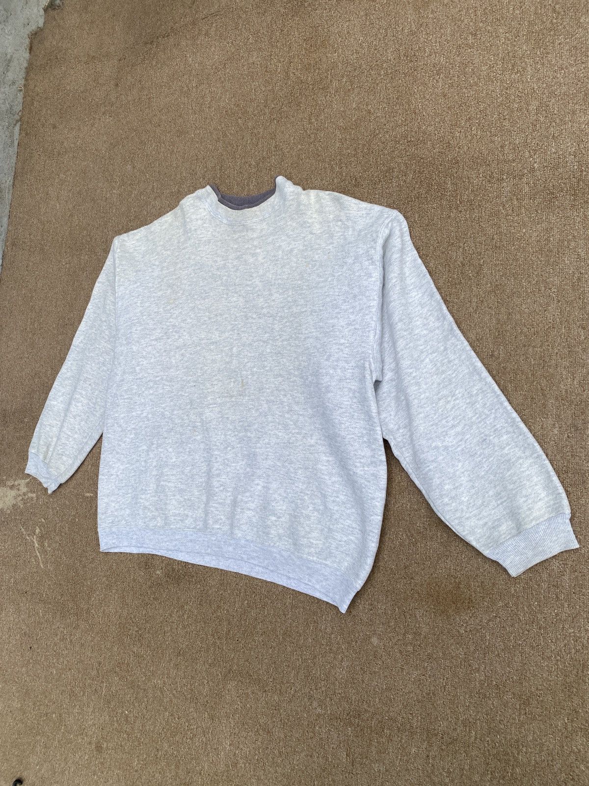 Hanes × Vintage Vintage hanes plain crewneck sweatshirt Size US L / EU 52-54 / 3 - 3 Thumbnail