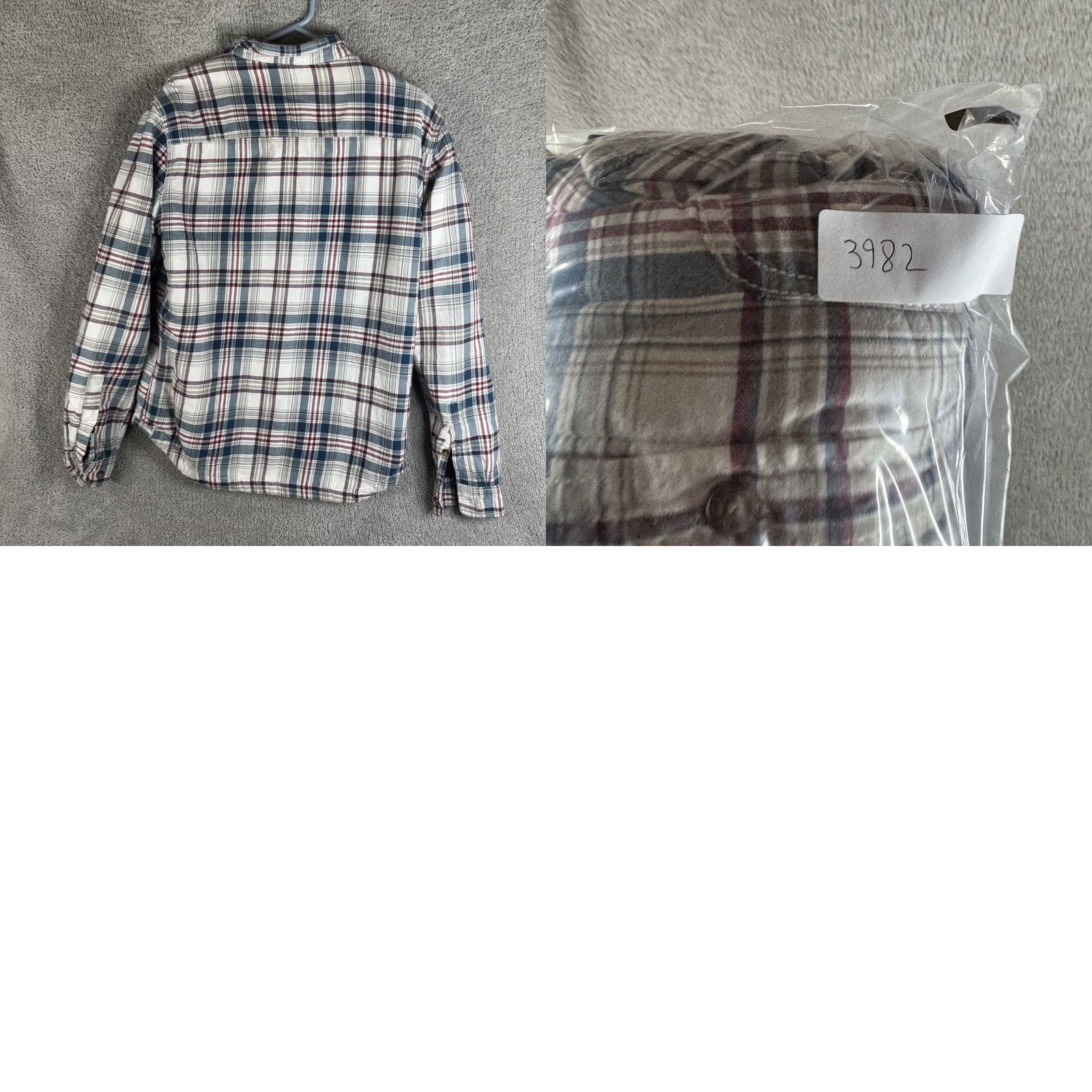 Vintage Aéropostale Jacket Mens S Plaid Flannel Sherpa Lined Button Shirt Shacket Size US S / EU 44-46 / 1 - 9 Thumbnail