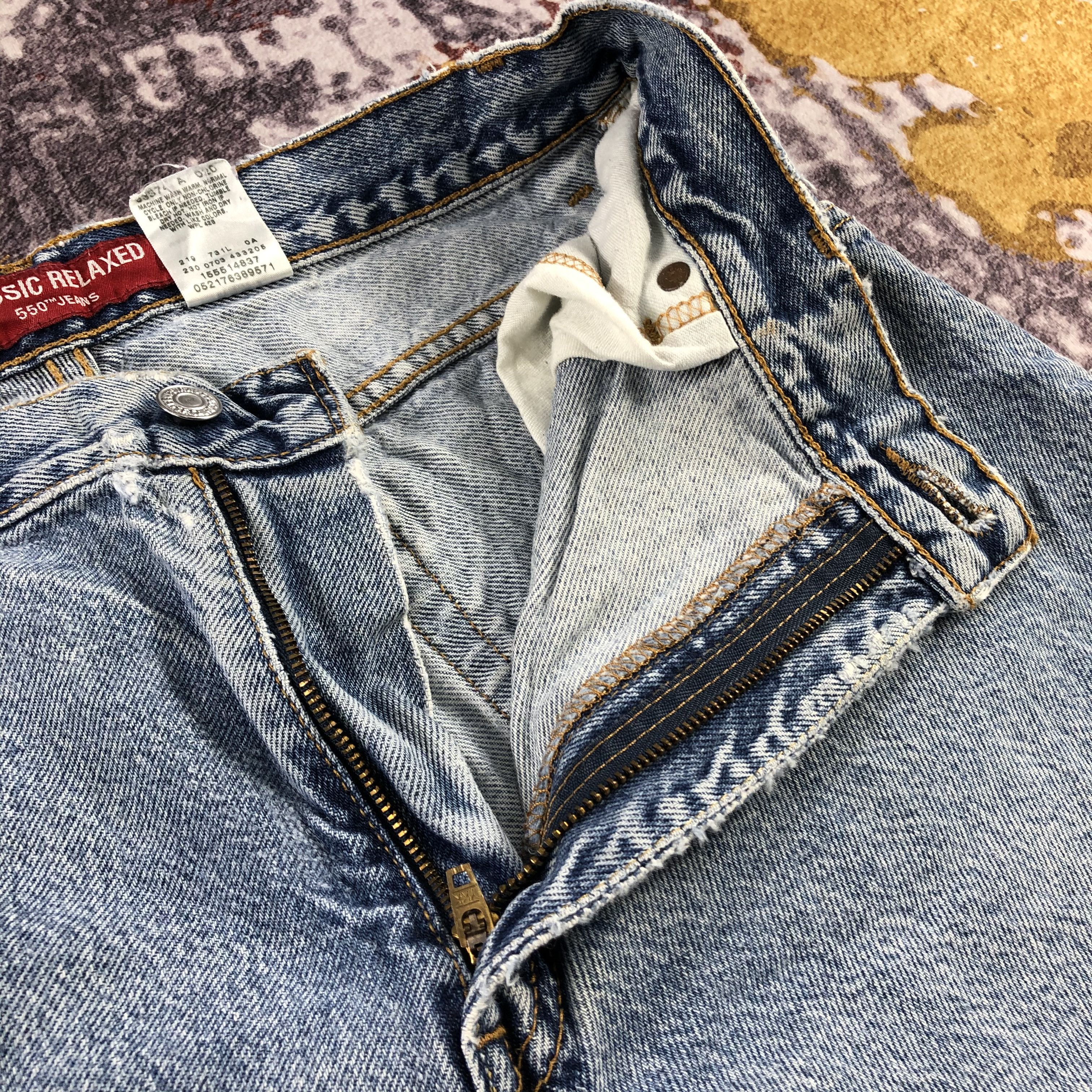 Levi's × Vintage Vintage Blue Wash Levis 550 Jeans-JM3121 Size US 30 / EU 46 - 8 Thumbnail