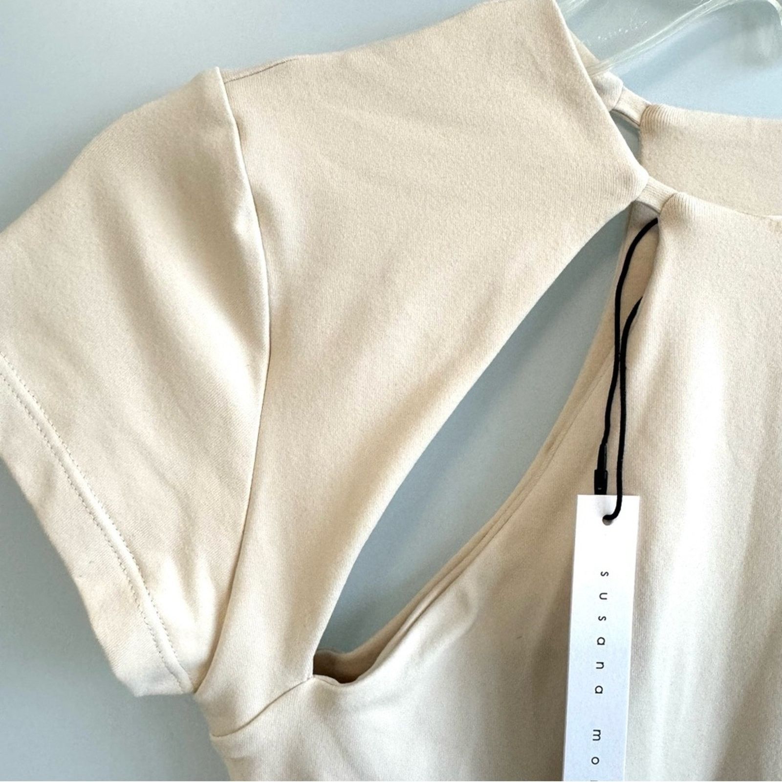 Susana Monaco New! Susana Monaco Cut-Out Shortsleeve Dress, Size XS Size XS / US 0-2 / IT 36-38 - 10 Thumbnail