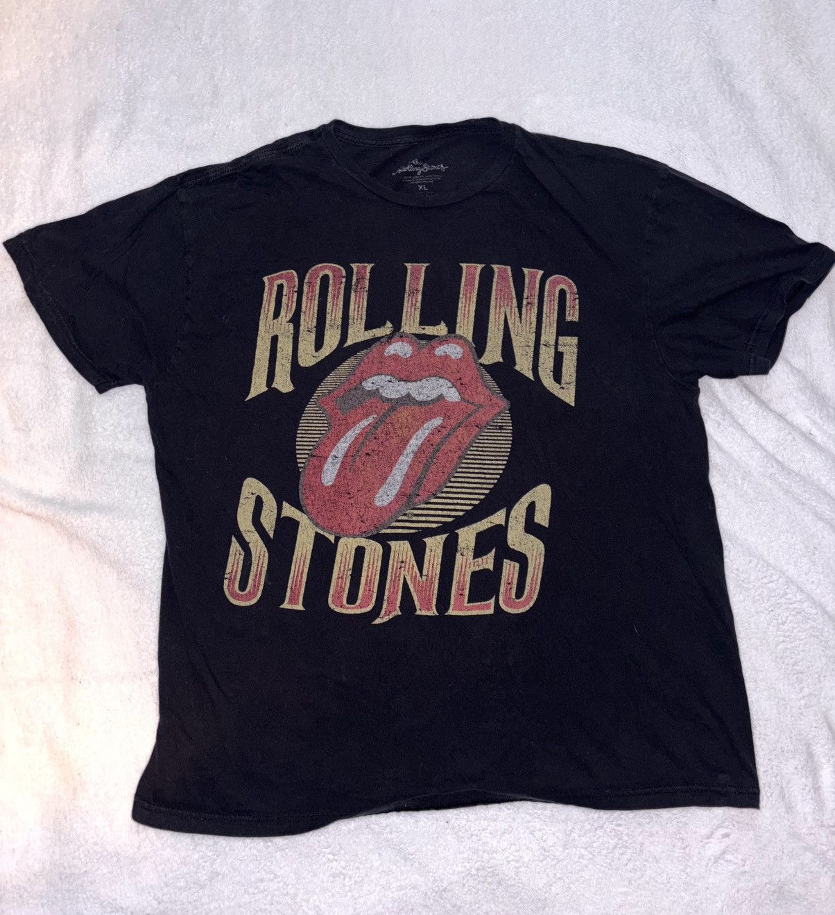 The Rolling Stones Vintage Rolling Stone Lips tee Size US XL / EU 56 / 4 - 1 Thumbnail
