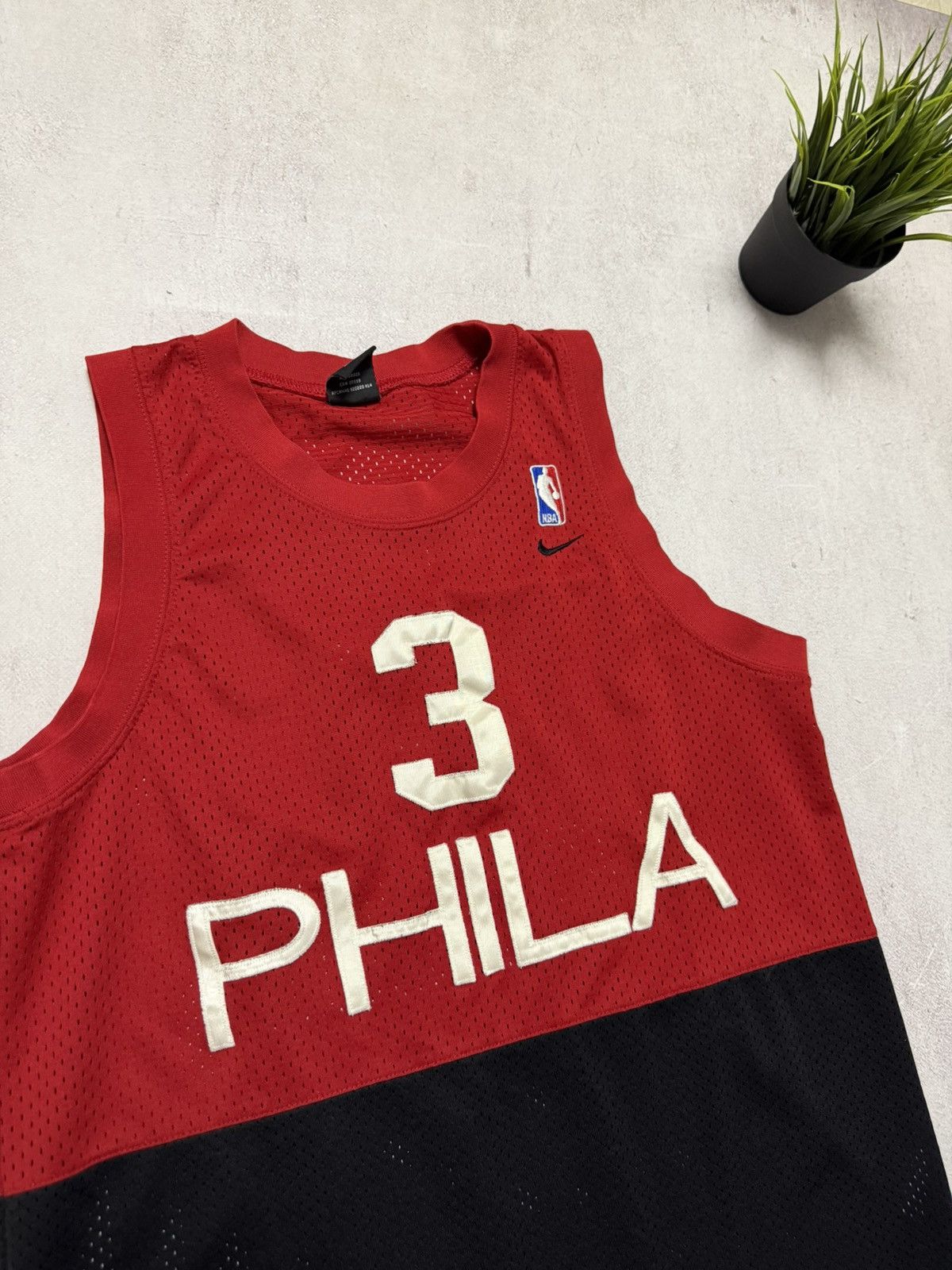 NBA × Nike × Vintage Vintage Nike Iverson Phila #3 Jersey Basketball NBA 90s Size US M / EU 48-50 / 2 - 3 Thumbnail