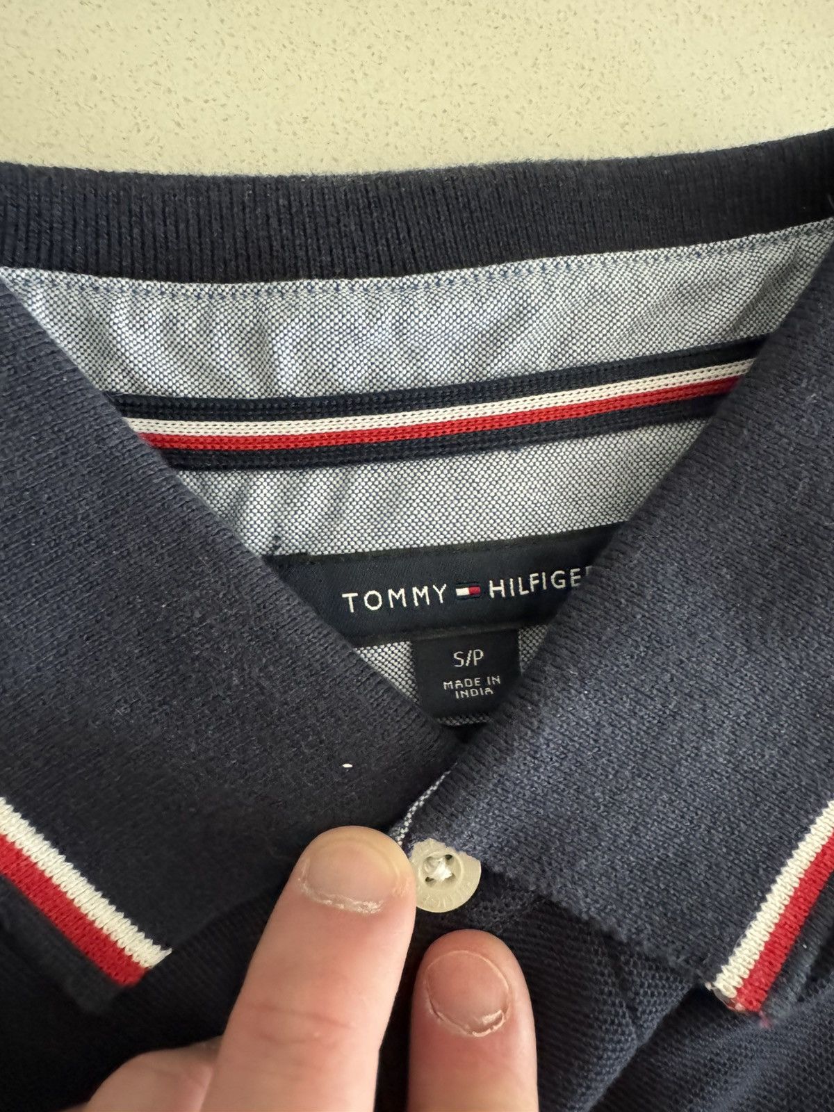 Tommy Hilfiger Tommy Hilfiger Polo Navy Size US S / EU 44-46 / 1 - 3 Thumbnail