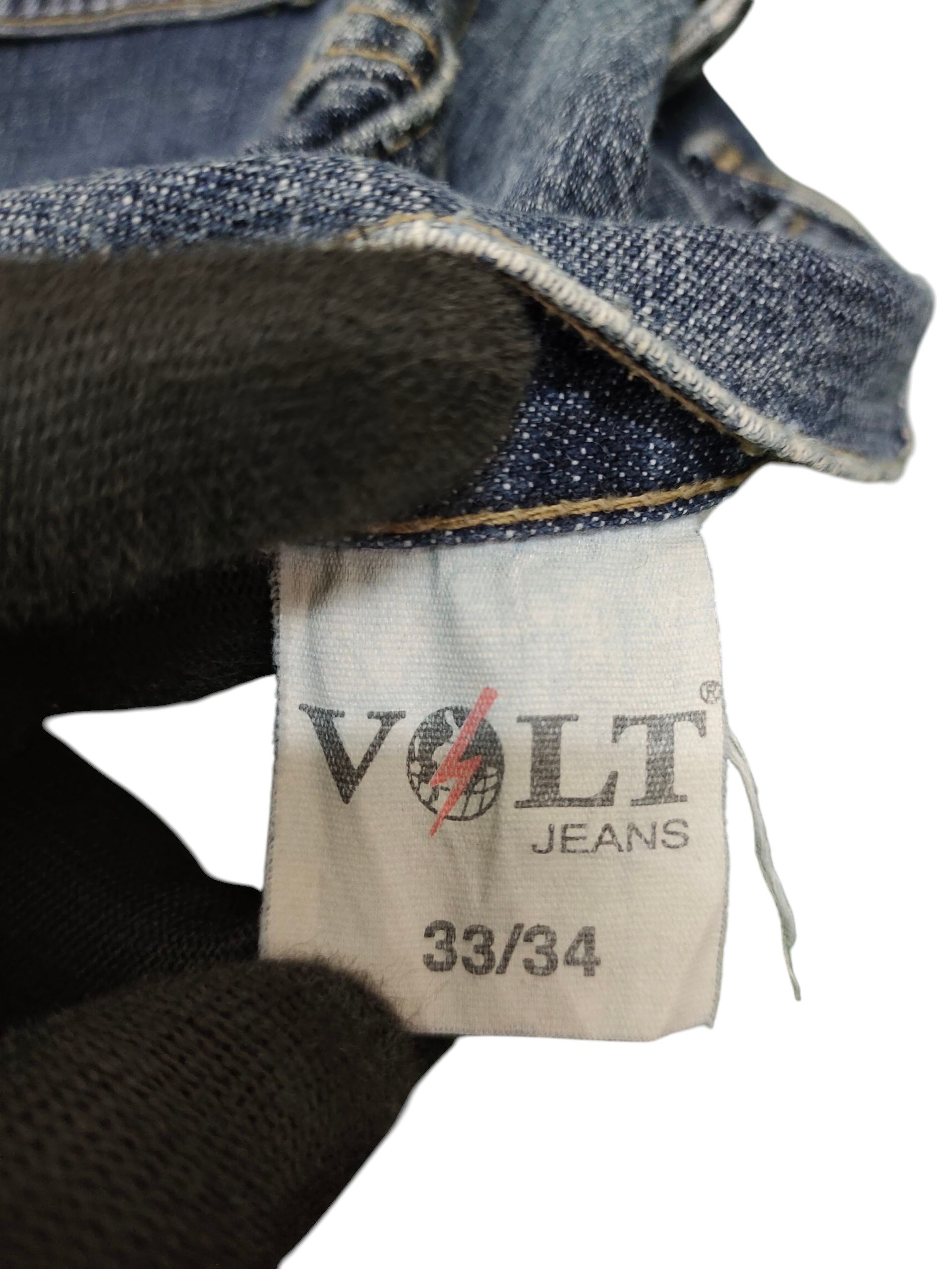 Kapital Vintage Volt Japan Biker Jeans - Distress Faded Grunge Denim Size US 32 / EU 48 - 12 Thumbnail