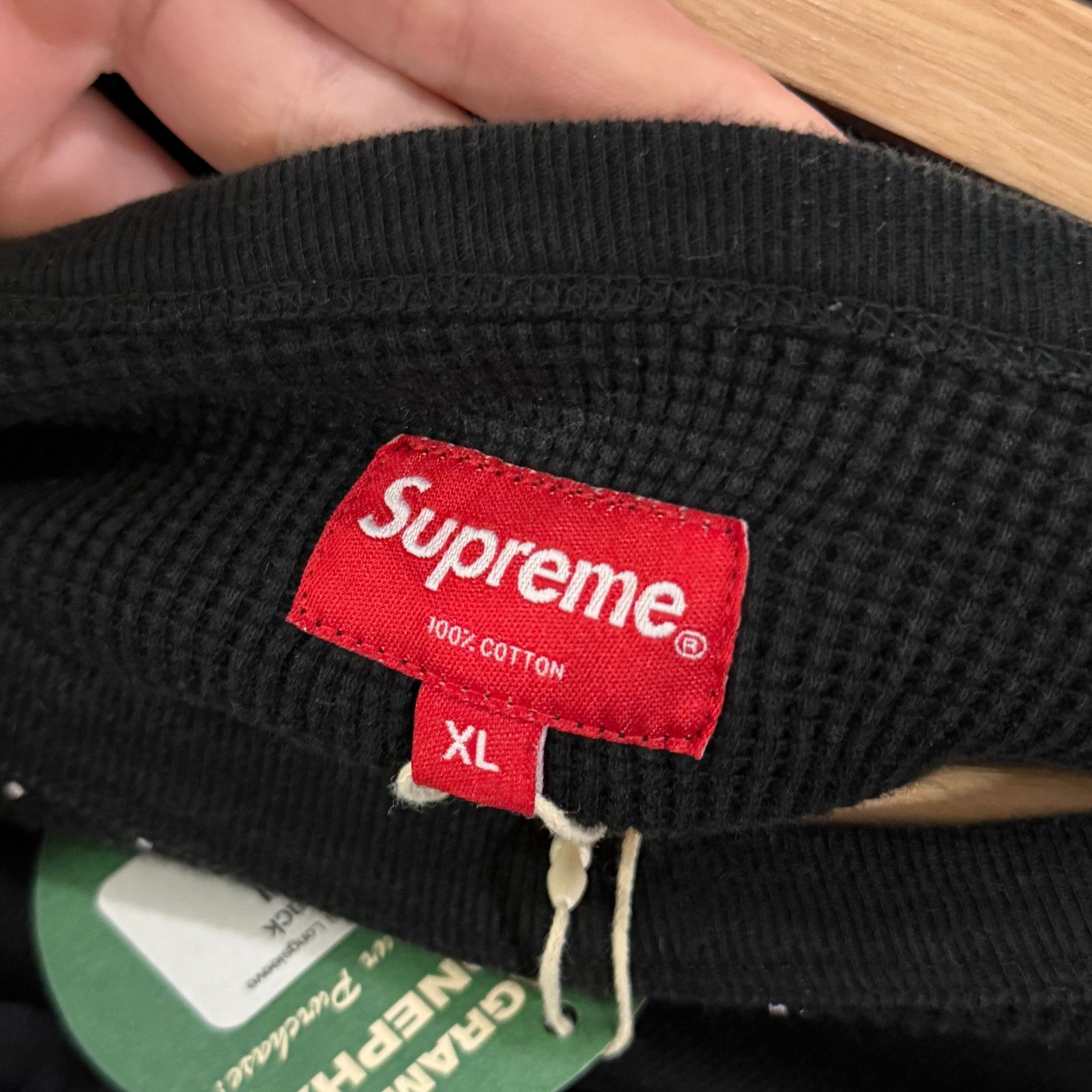 Supreme Supreme Playboy Waffle Thermal Longsleeve Size US XL / EU 56 / 4 - 3 Thumbnail