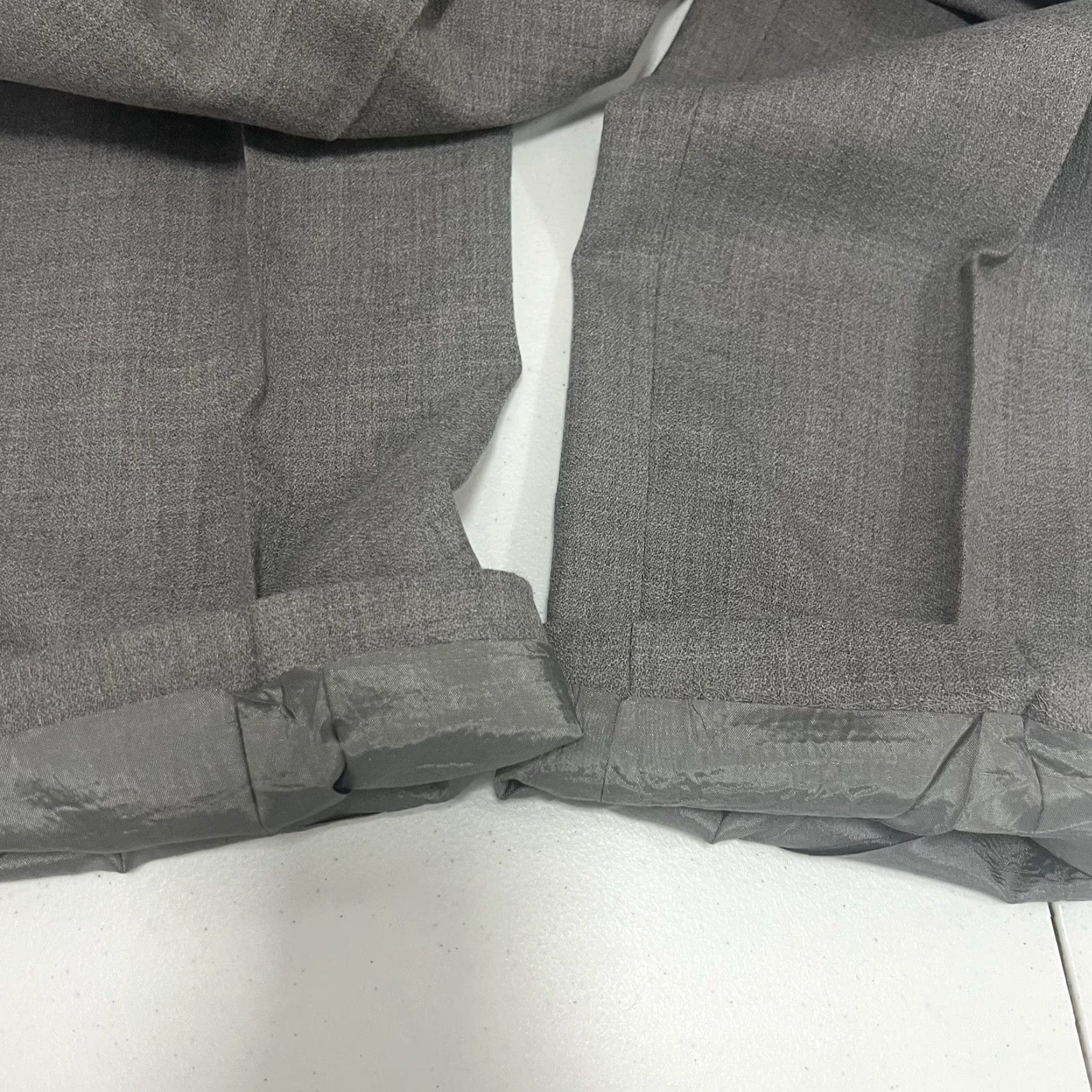 Vintage VINTAGE JH Collectibles Dress Pants Gray Wool Pleated Lined High Waisted 12 28X31 Women Size 34" / US 12 / IT 48 - 5 Thumbnail