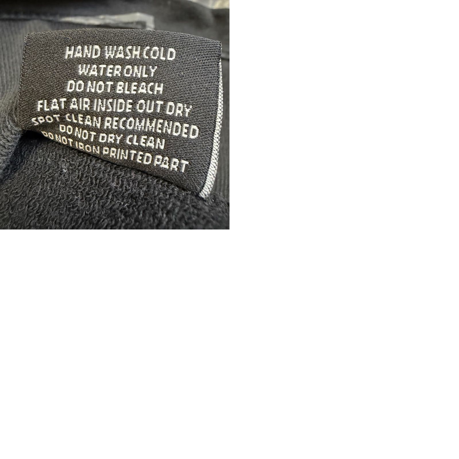 Gloverall Offbeat Mens XL Black Sweatshirt Allover Graphic Fleece Pullover Logo Crewneck Size US XL / EU 56 / 4 - 9 Thumbnail