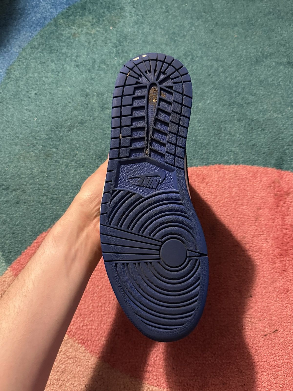 Jordan Brand Air Jordan 1 Retro High Game Royal Fragment Custom Size US 11.5 / EU 44-45 - 12 Thumbnail
