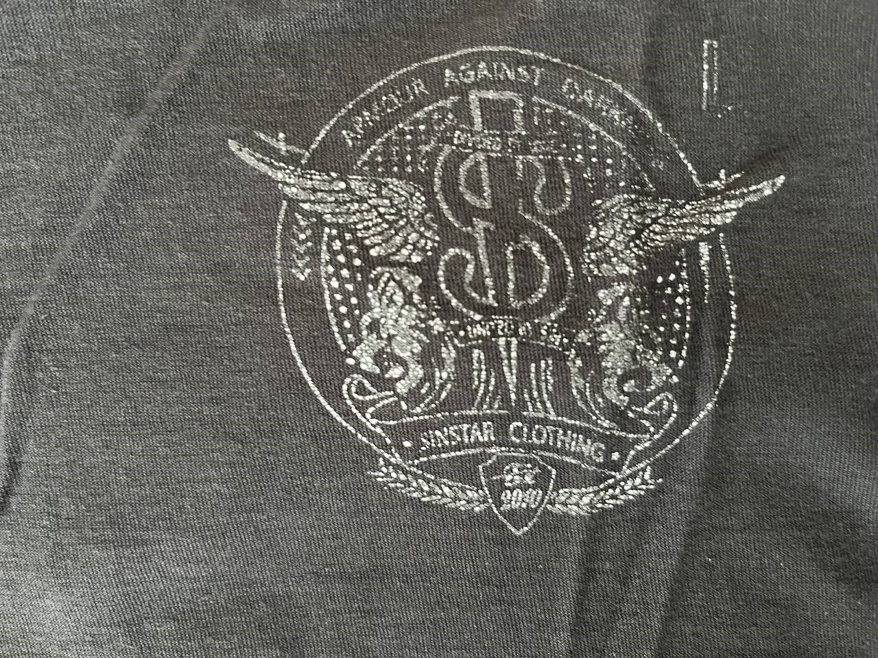 Other Sinstar Two T-shirts in one lot. Nice print. Size US L / EU 52-54 / 3 - 4 Thumbnail