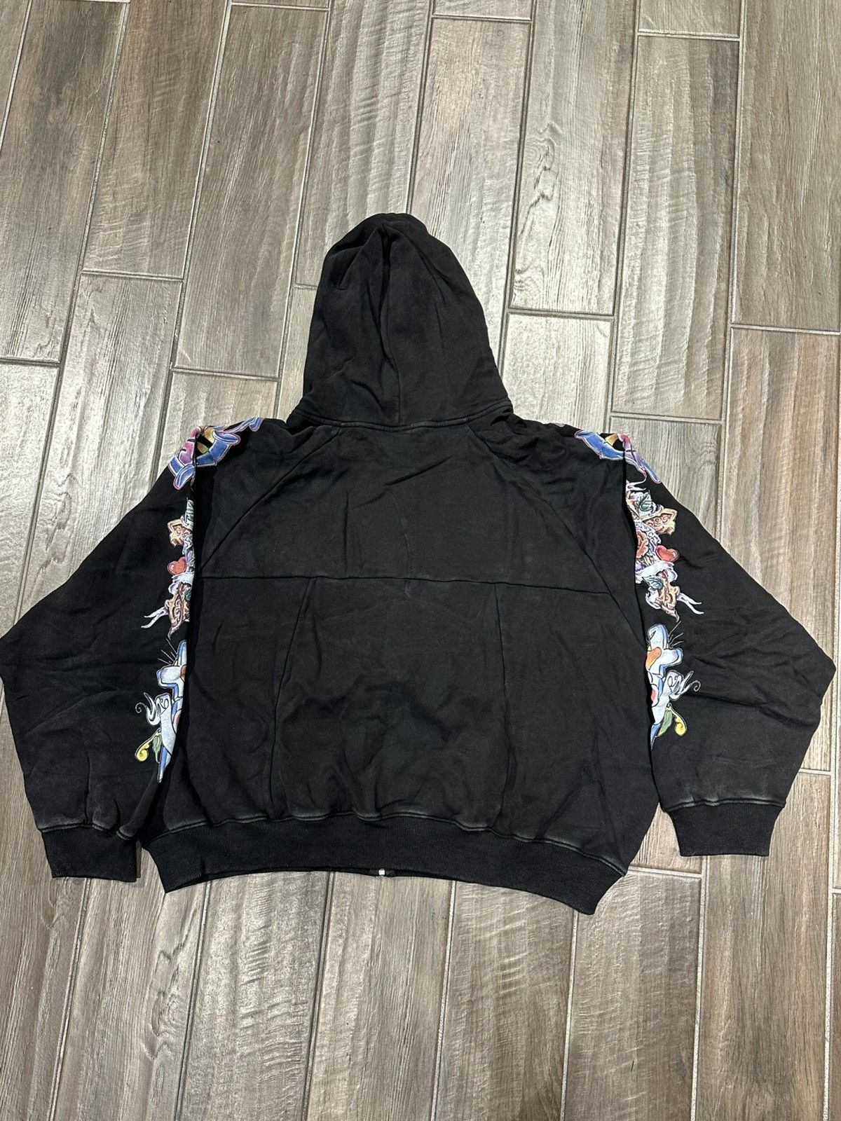 Other Righteous Risen King Zip Up Hoodie Black Size US XL / EU 56 / 4 - 2 Thumbnail