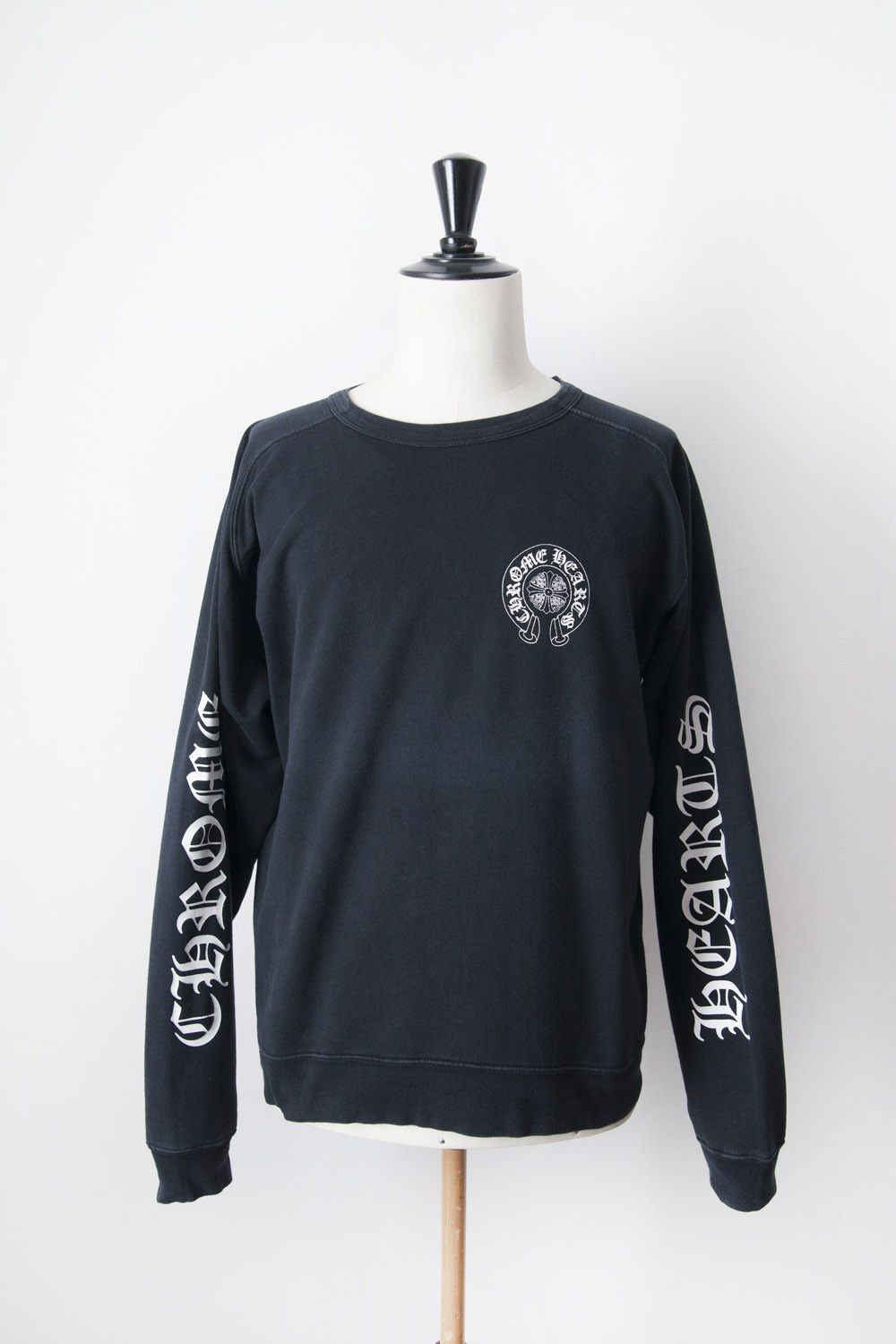 90's vintage Chrome Hearts scroll logo sweatshirt