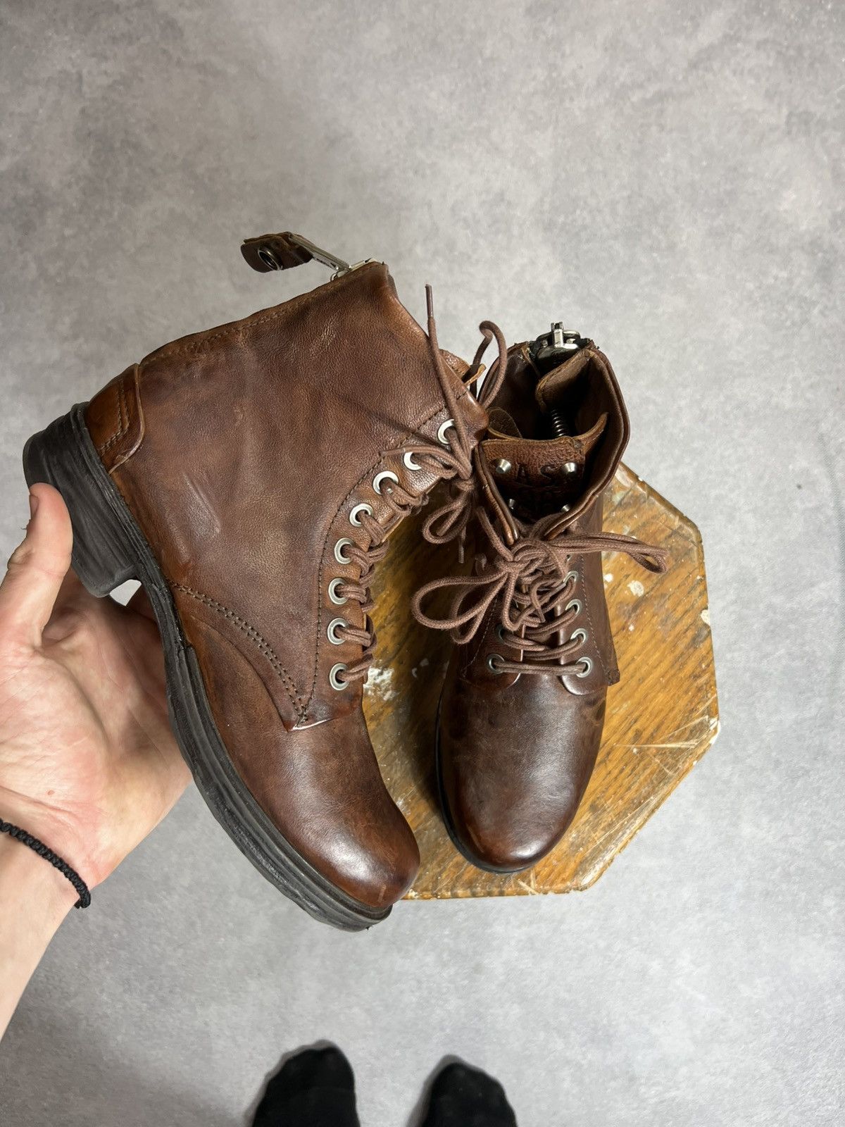 A.S.98 A.S.98 Airstep guidi vibe ankle zip archive y2k gothic boots Size US 6 / IT 36 - 5 Thumbnail