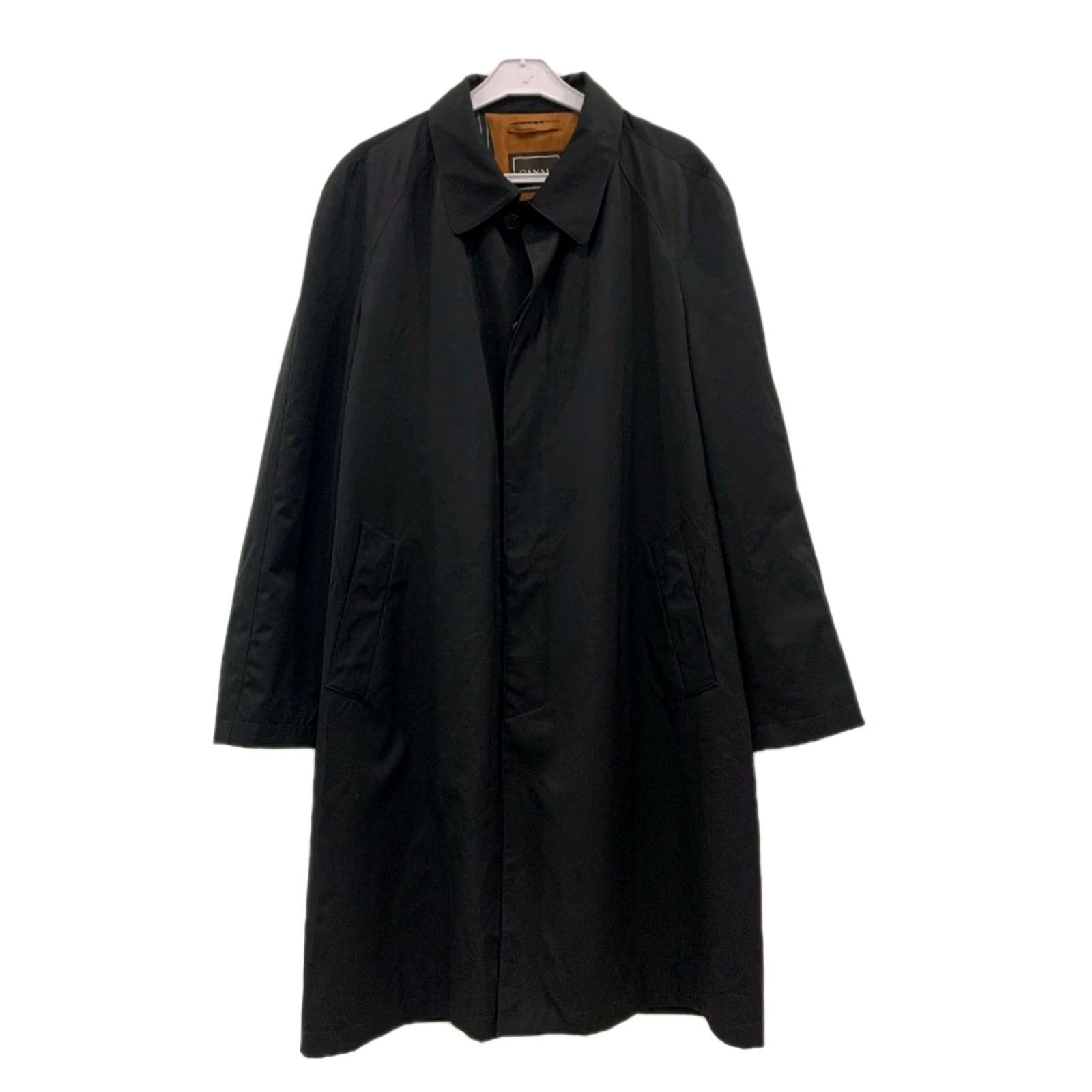 Canali VINTAGE Canali Men’s Overcoat / Long Coat Jacket Black Wool 46 US L IT 52 Made in Italy Mens Size US S / EU 44-46 / 1 - 2 Thumbnail