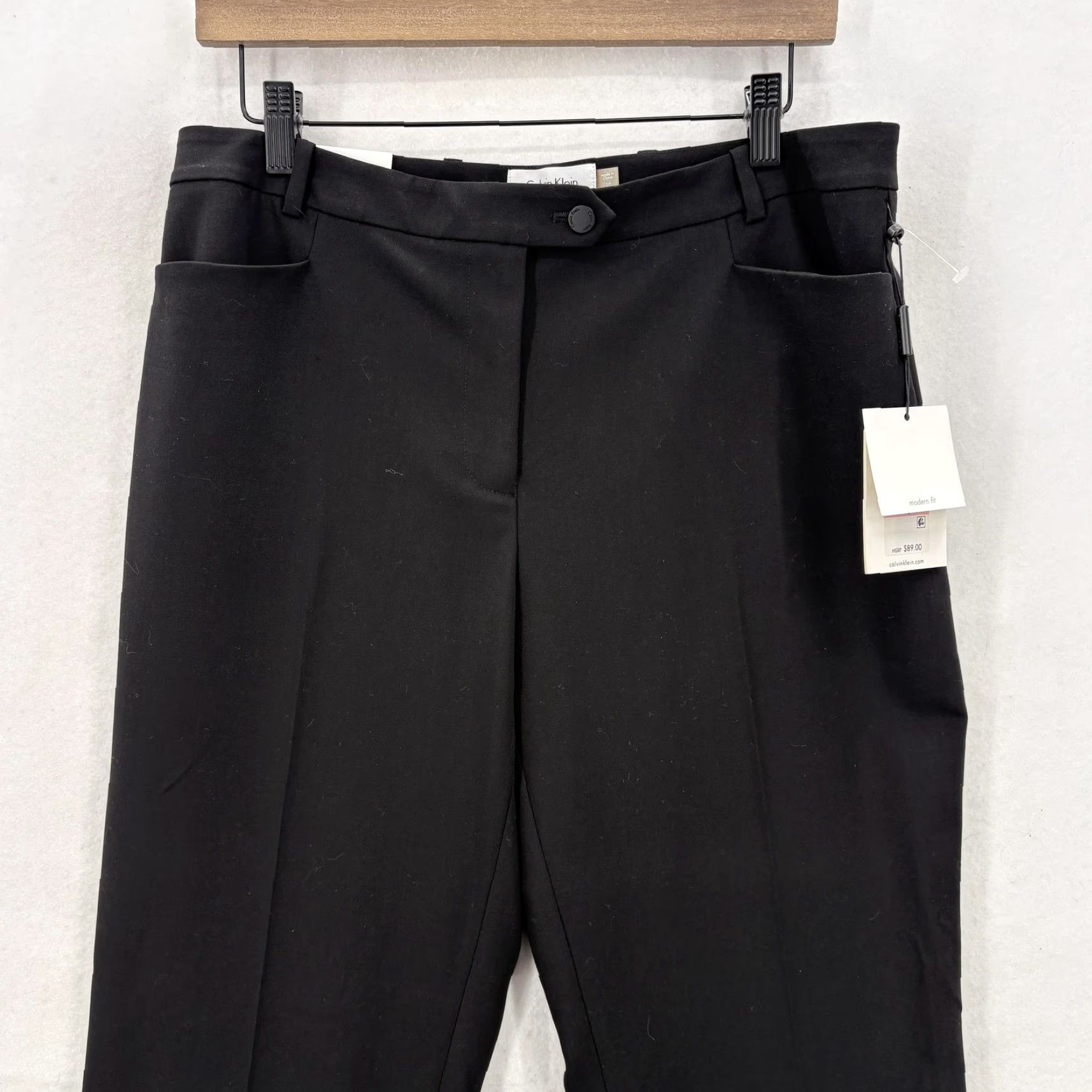 calvin klein women's dress pants High-Rise Modern Fit Style with a blazer for a sharp outfit Calvin Klein Women's Suits Pant,