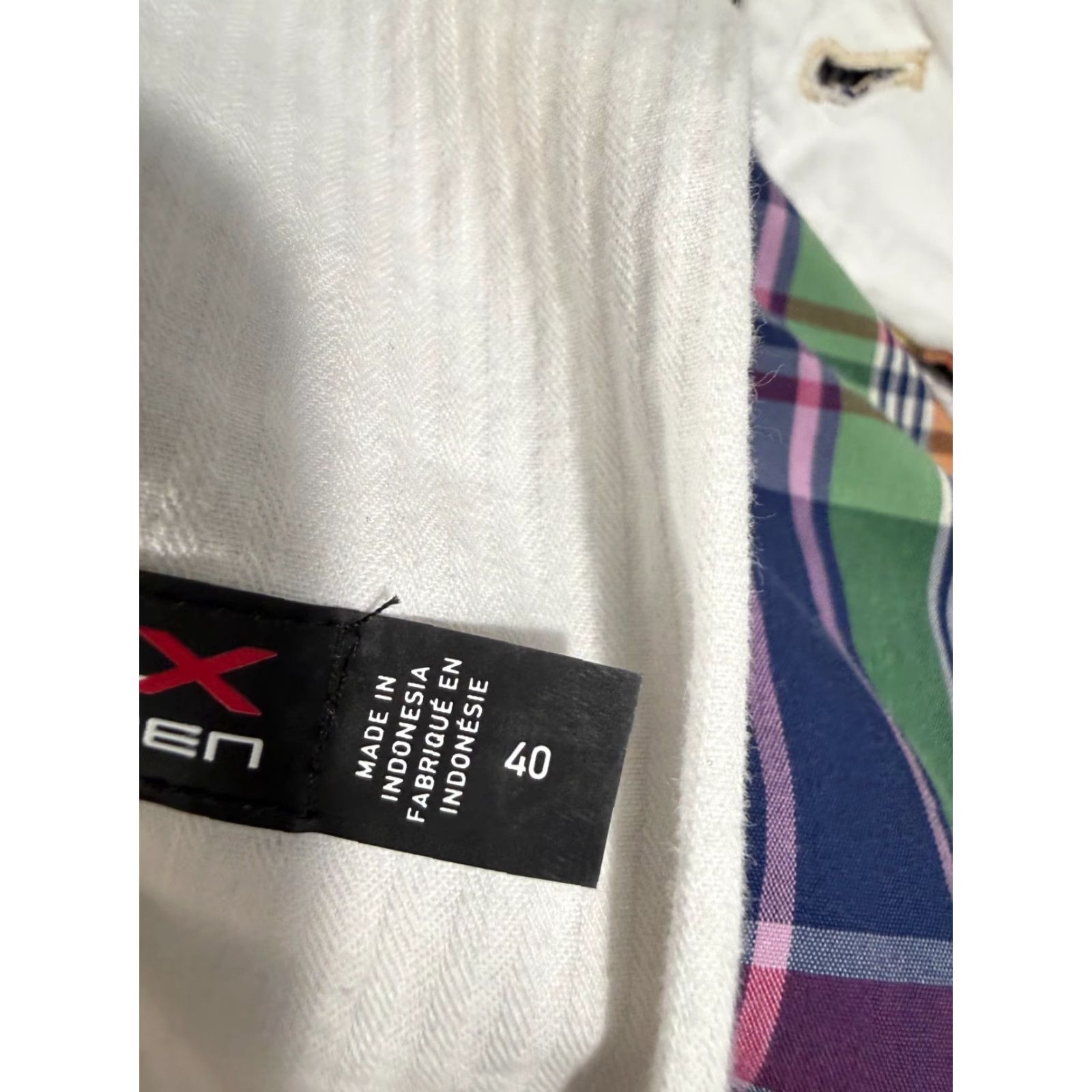 RLX Ralph Lauren RLX Ralph Lauren Shorts Mens 40 Multicolor Plaid Flat Front Performance Golf Chino Regular Pocket Size US 40 / EU 56 - 7 Thumbnail
