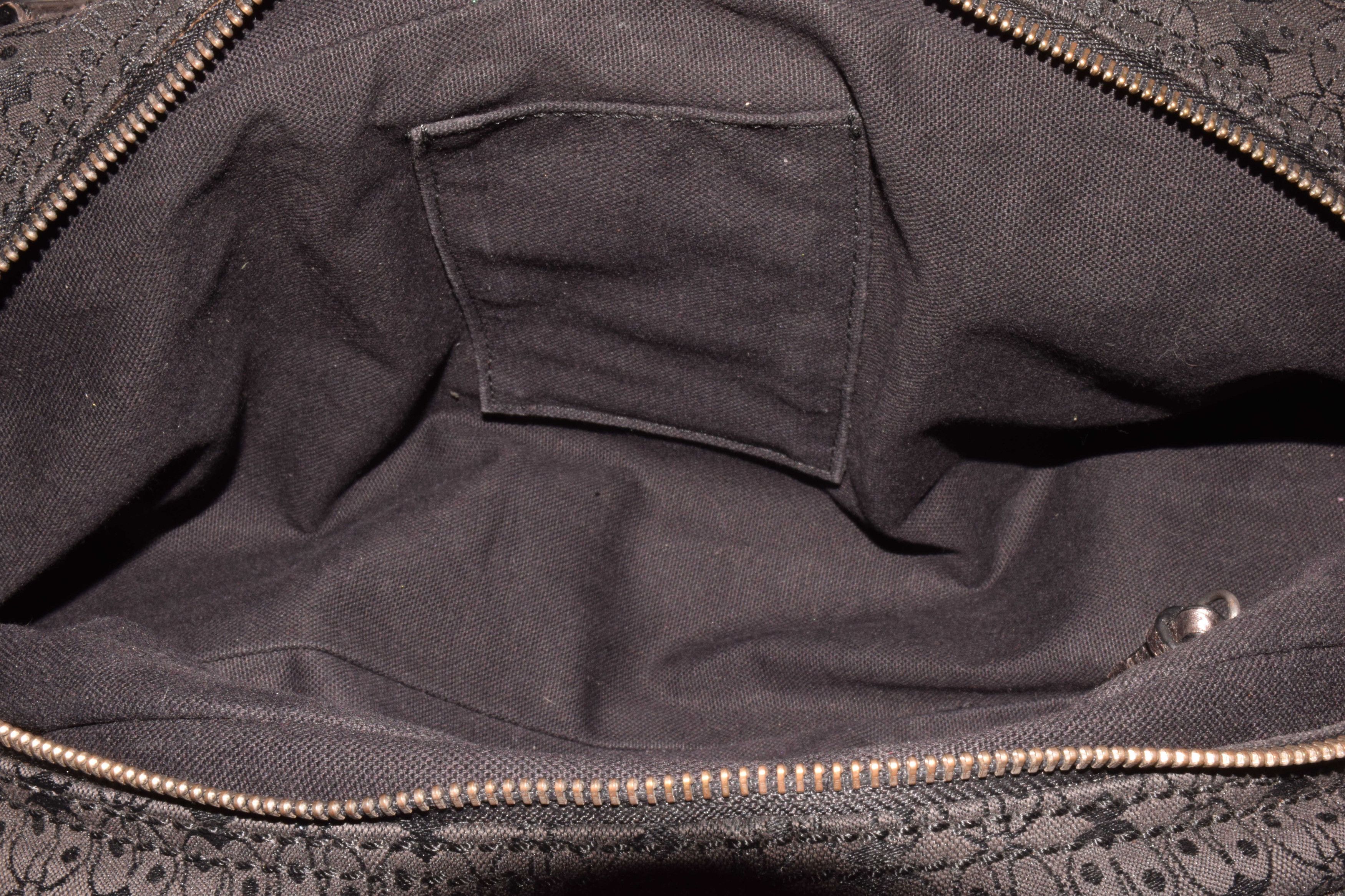 Other Coccinelle Bag Gray Fabric Branded Designer Handbag Zip Size ONE SIZE - 12 Thumbnail