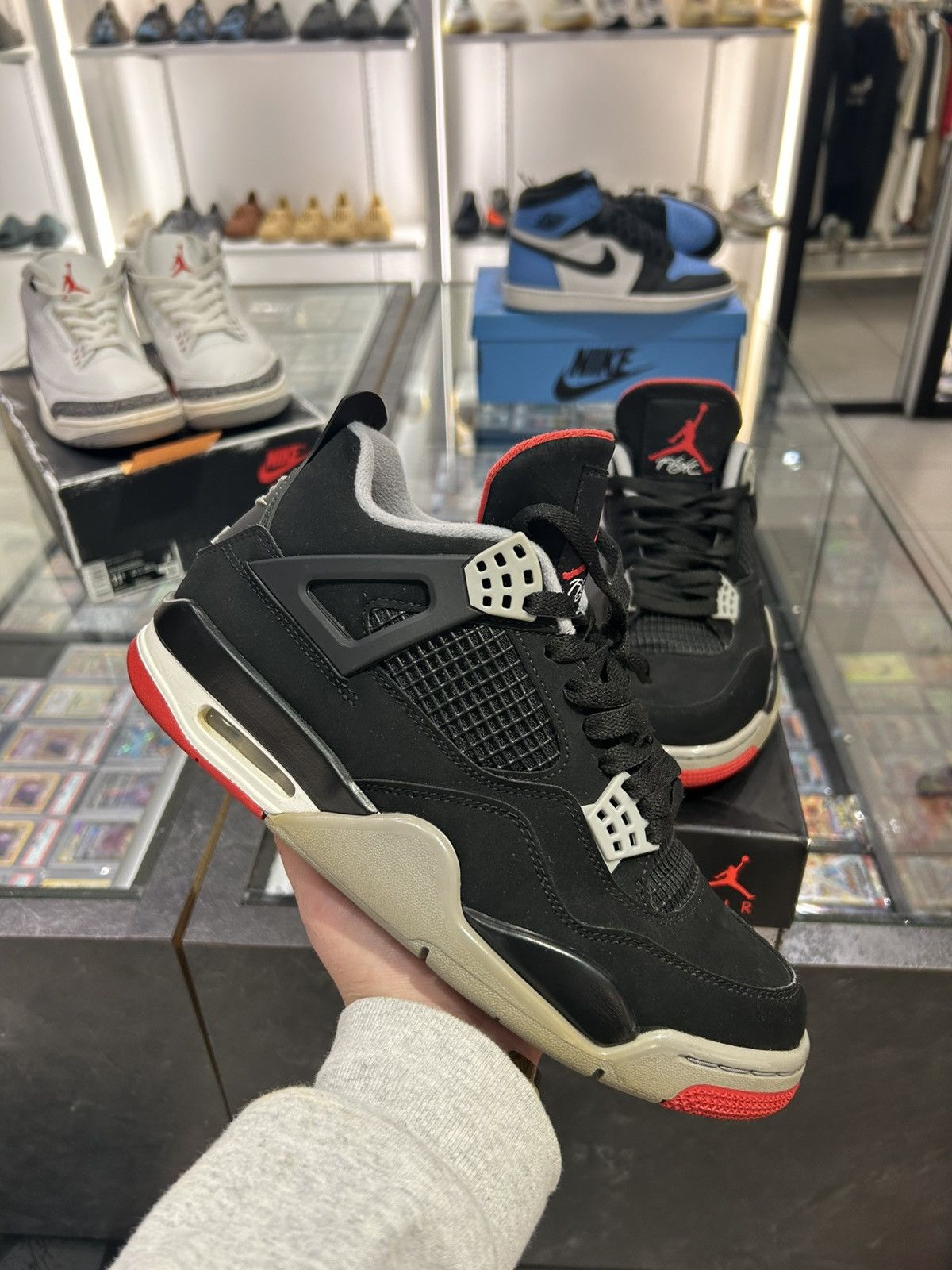Jordan Brand Jordan 4 Bred (2019) Size US 8.5 / EU 41-42 - 5 Thumbnail
