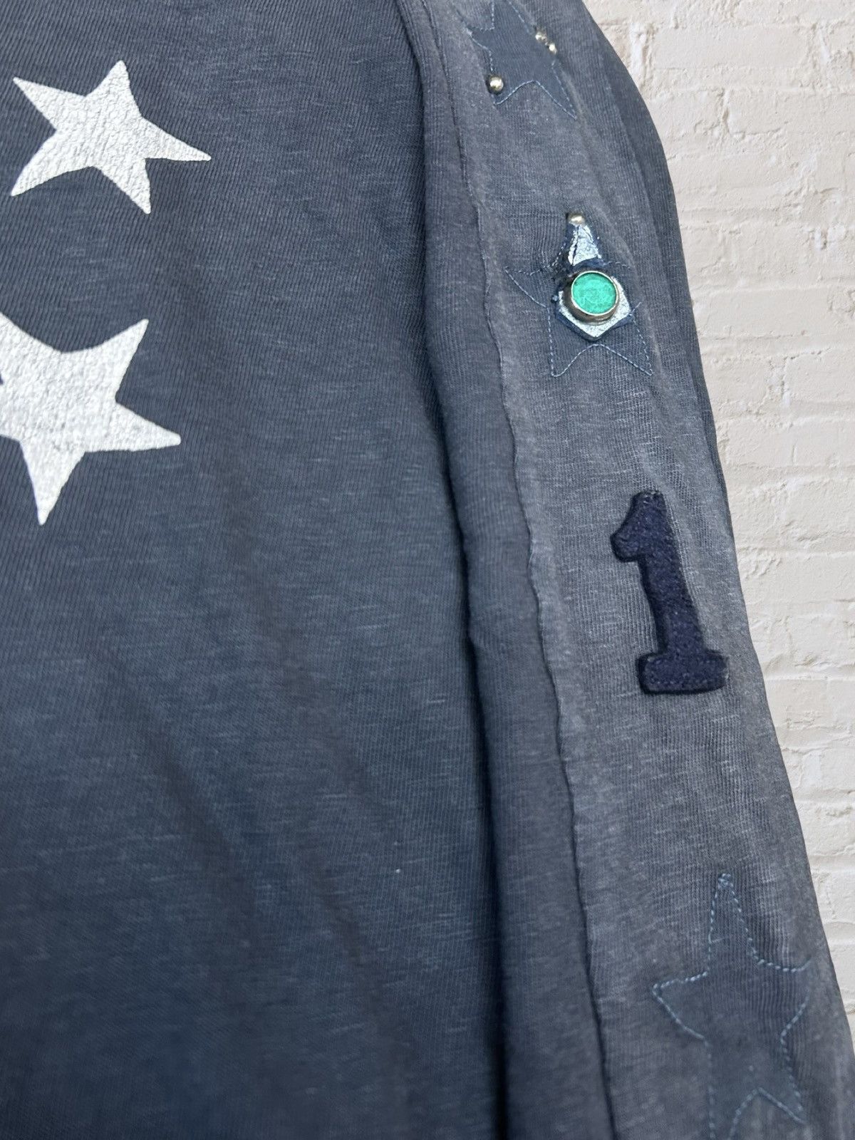 Kapital Kapltal damaged star print long sleeve t shirt kountry Size US M / EU 48-50 / 2 - 10 Thumbnail