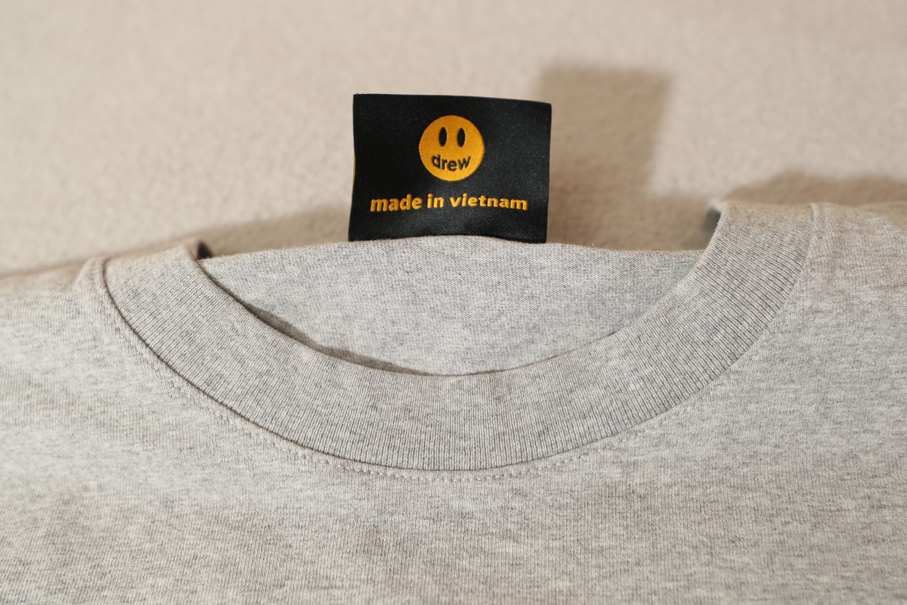 Drew House Drew House Grey Pocket Tee (M) Size US M / EU 48-50 / 2 - 9 Thumbnail