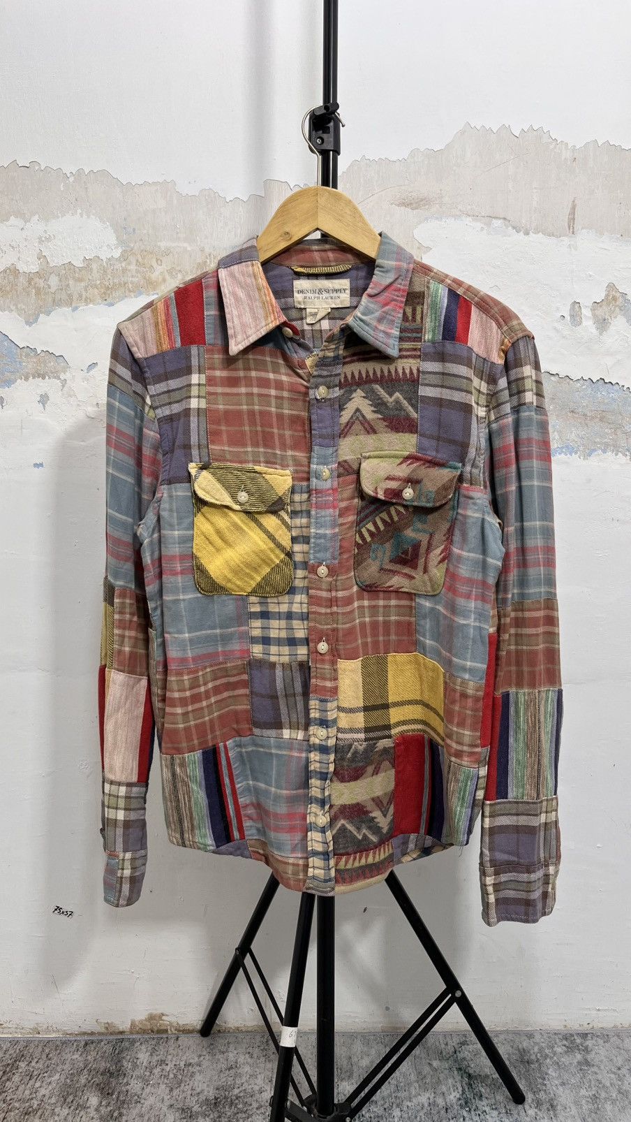 Vtg Patchwork Denim & supply Ralph lauren