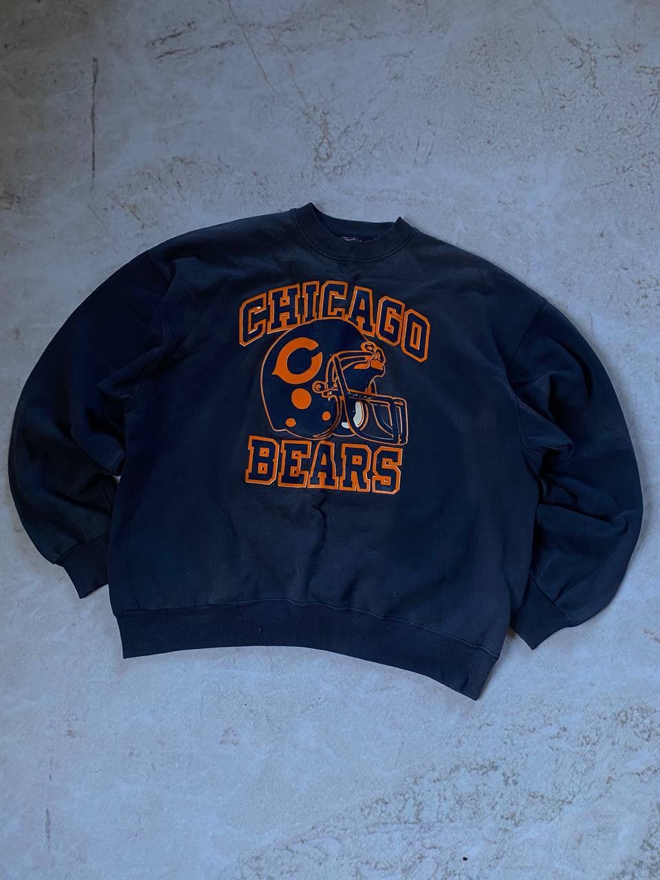 Hanes × NFL × Vintage Vintage 90 NFL Chicago Bears Sweatshirt Size US XL / EU 56 / 4 - 1 Thumbnail