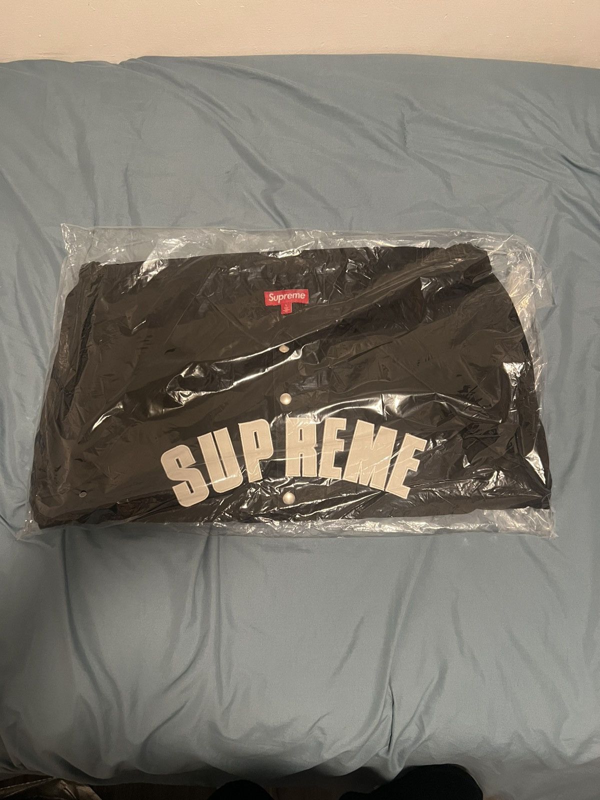 Supreme Supreme Arc Denim Coaches Jacket Black Size Large Size US L / EU 52-54 / 3 - 1 Thumbnail