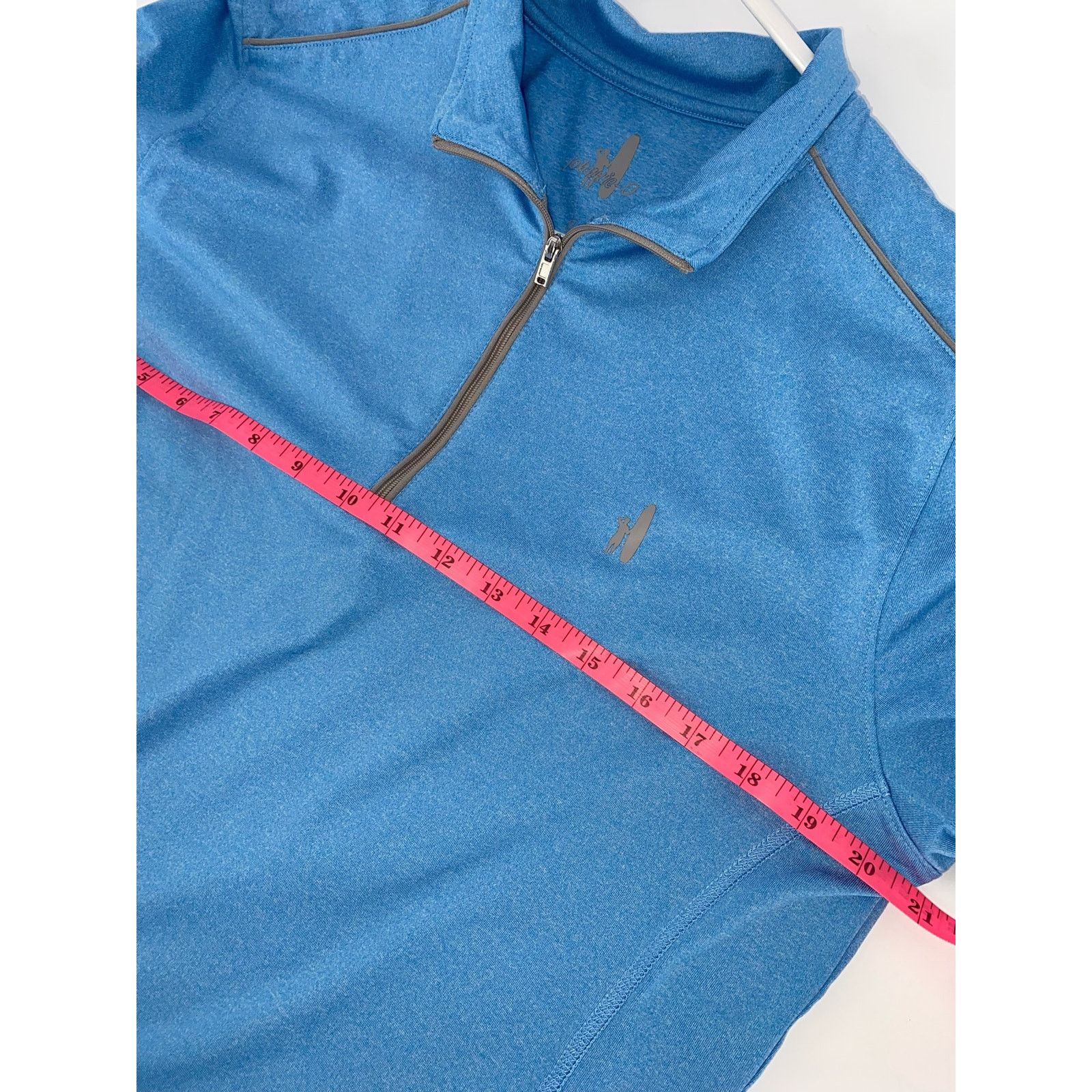 johnnie-O Johnnie-O Mens 1/4zip Longsleeve Pullover Shirt Size US S / EU 44-46 / 1 - 7 Thumbnail