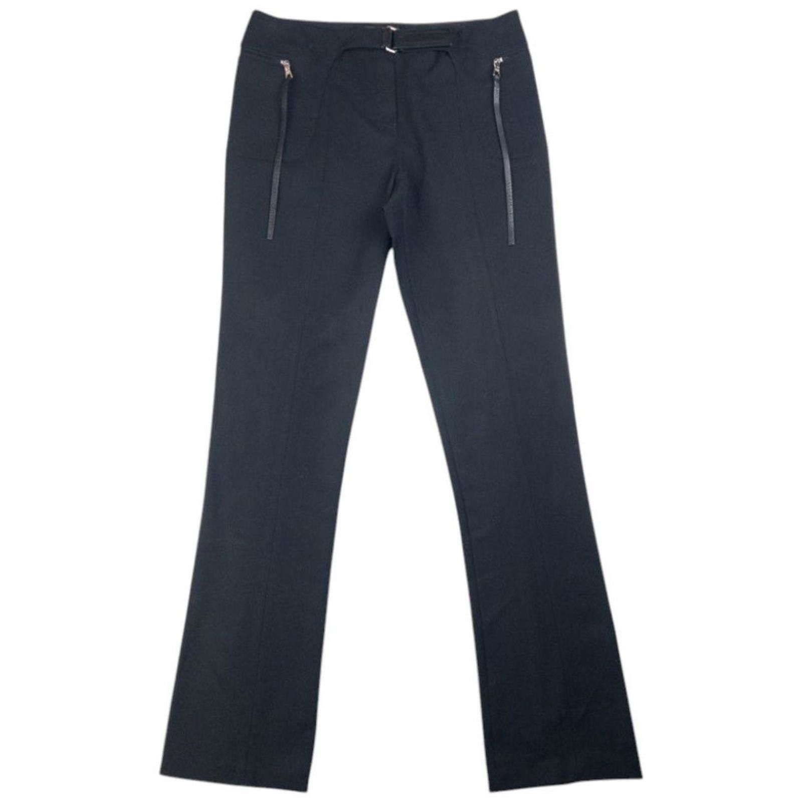 Prada Vintage Prada Stretch Trousers Womens Size W30 Size 42" / US 20 - 2 Thumbnail