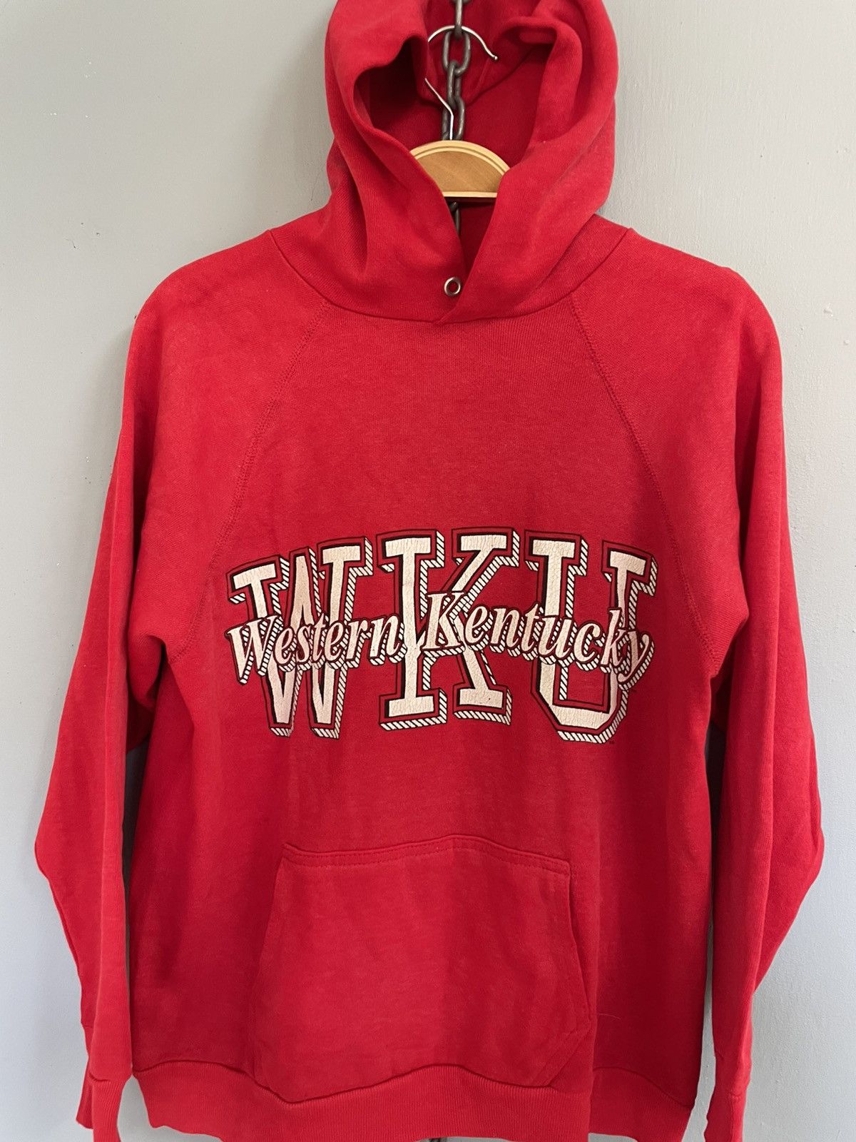 Vintage Vintage 80s Western Kentucky University hoodie Size US M / EU 48-50 / 2 - 3 Thumbnail
