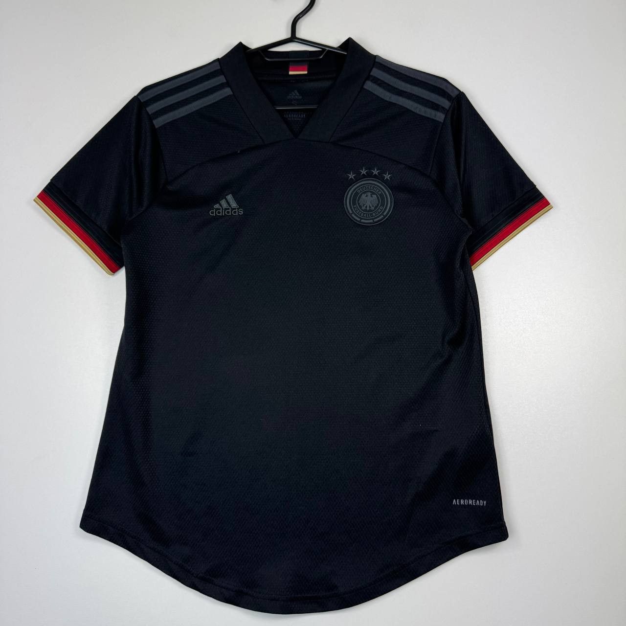 Adidas Adidas Germany Jersey Black Soccer Football DFB Mens Size S Size US S / EU 44-46 / 1 - 1 Thumbnail