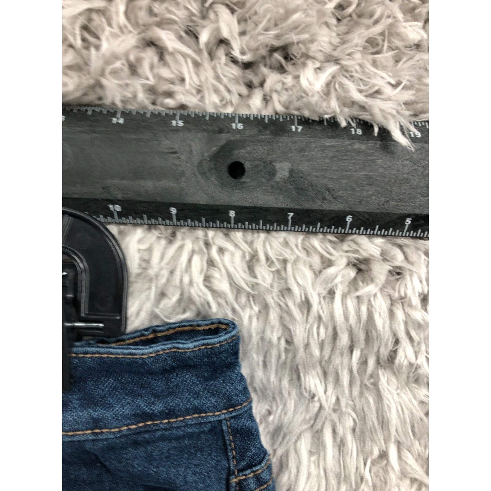 Vintage No Boundaries Jeans Mid Rise Skinny Juniors Size 13 Blue Denim 25in Inseam Slim Fit Pocket 5-Pocket Womens Jeans Size 34" / US 12 / IT 48 - 2 Thumbnail