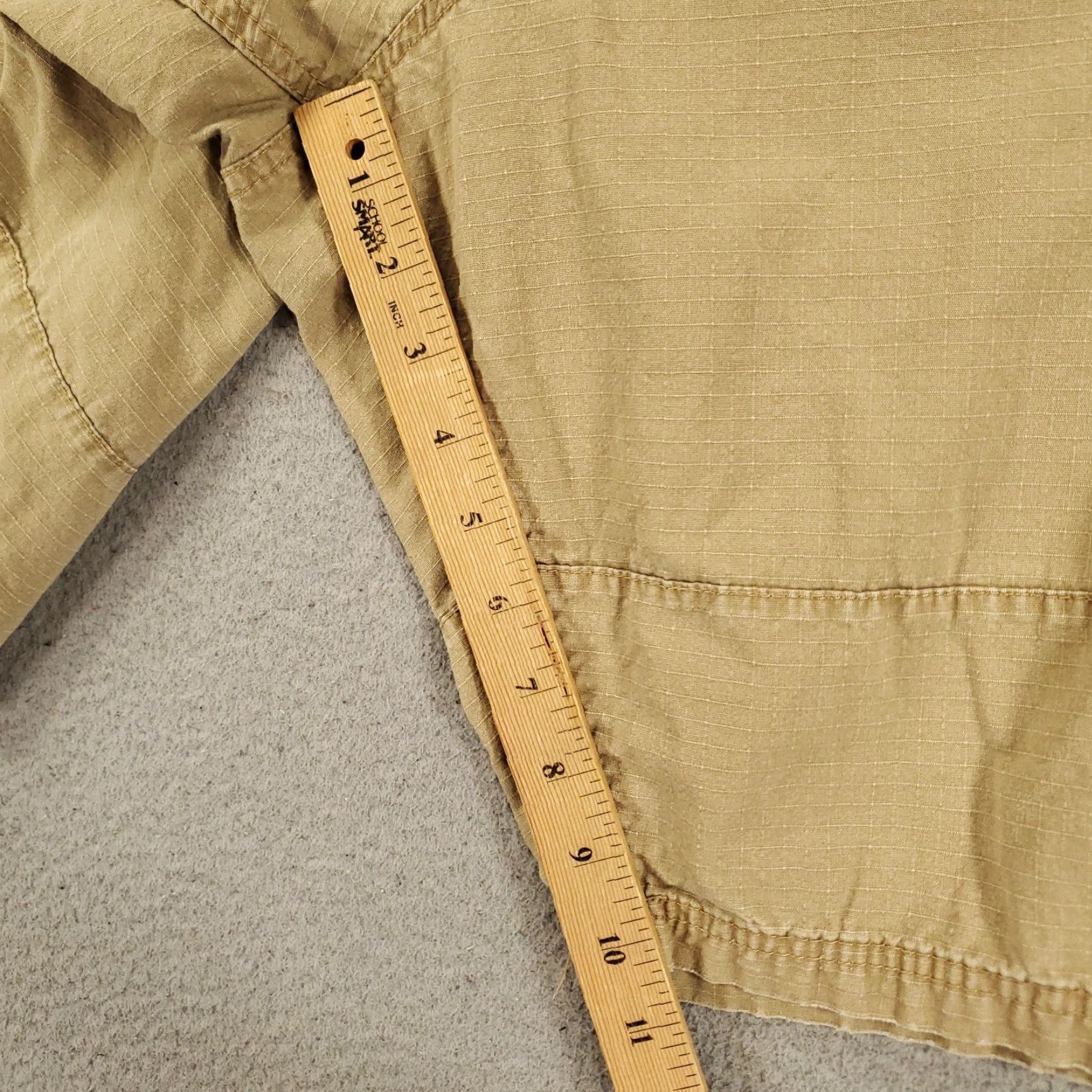 Ecko Unltd. VINTAGE Ecko Unltd Cargo Shorts Mens 46 Beige Distressed Ripstop 10 In Inseam Casual Outdoor Size US 32 / EU 48 - 4 Thumbnail