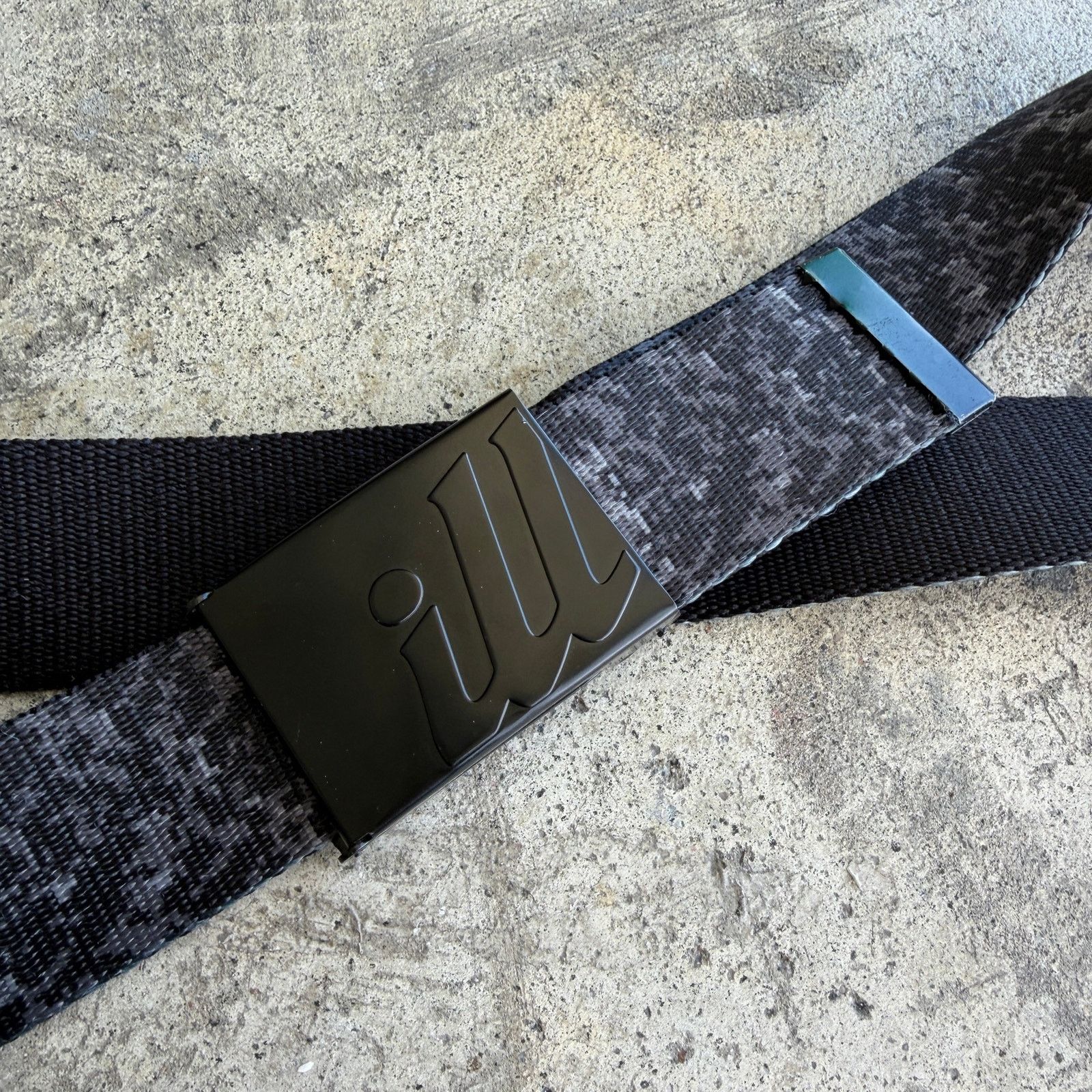 Other Illest skater Belt Urban Digital Camo Black Adjustable Size ONE SIZE - 6 Thumbnail