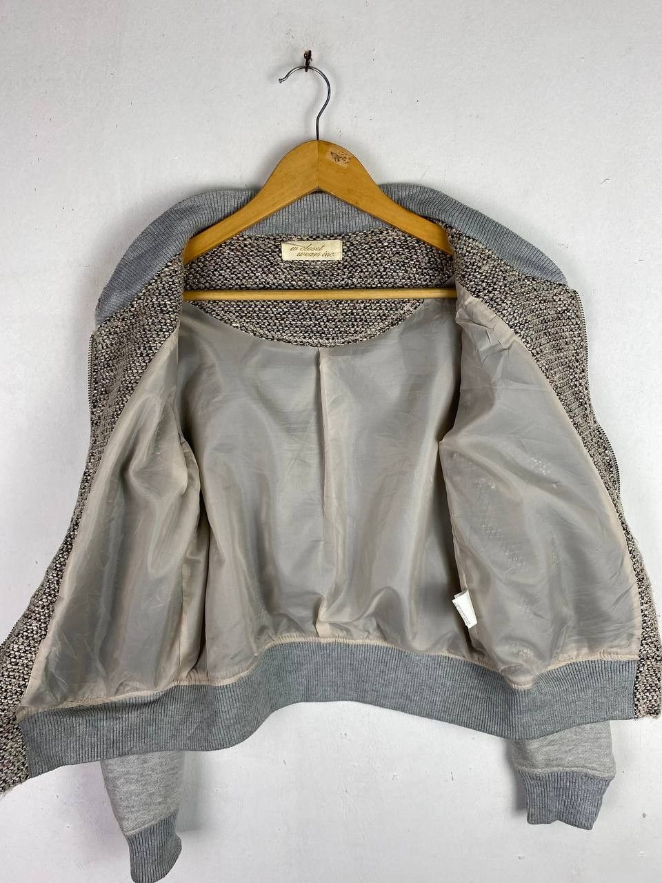 Japanese Brand japanese brands knitted bomber jacket nice design Size US M / EU 48-50 / 2 - 4 Thumbnail