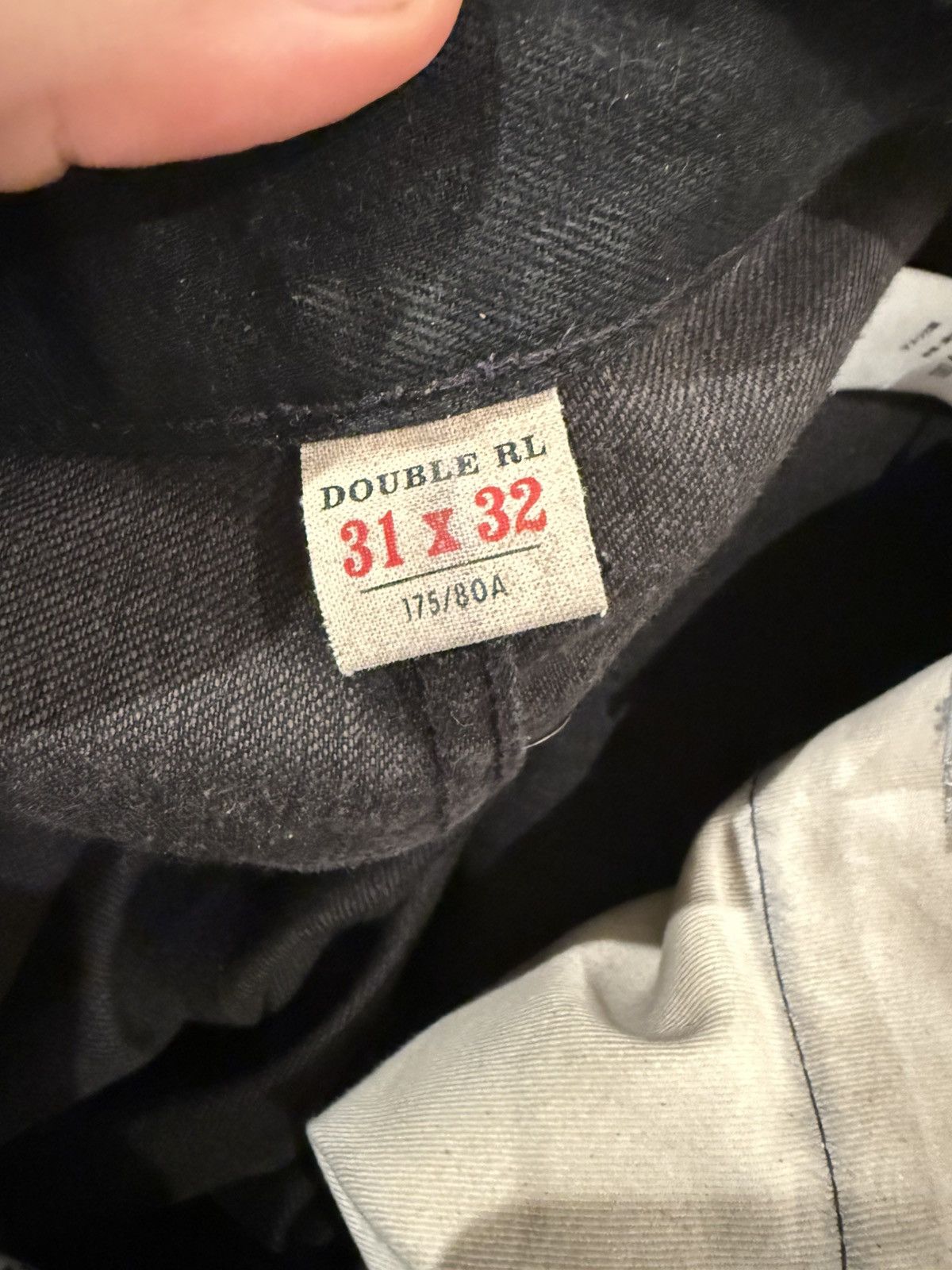 RRL Ralph Lauren RRL ralph lauren Slim Fit Black Selvedge Jean 31x32 Size US 31 - 13 Thumbnail