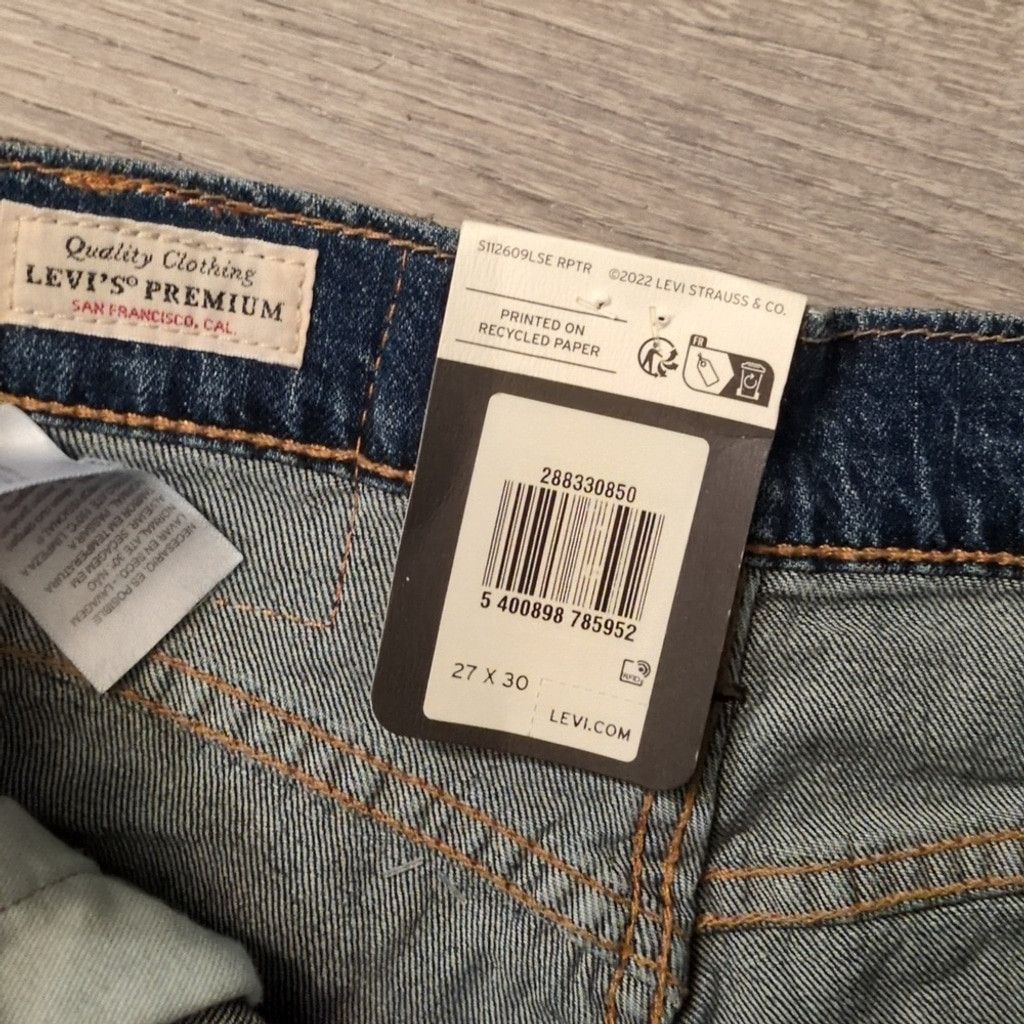 Levi's Levi's Premium 511 Slim Taper Jeans Size 27x30 Size US 27 - 4 Thumbnail