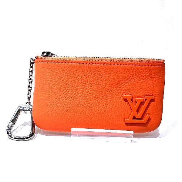 Louis Vuitton Louis Vuitton Louis Vuitton Aerogram Pochette Cle Coin Case M81032 Canvas Coin Case M81032 in Good Condition Size ONE SIZE - 1 Thumbnail